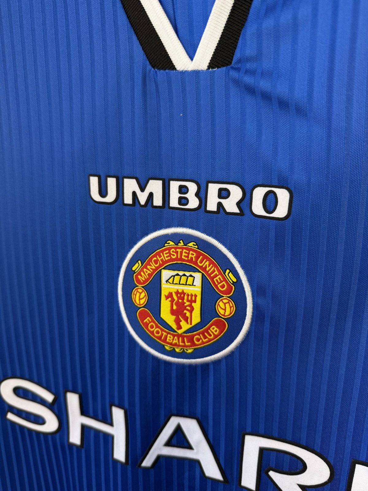 Umbro Manchester United Umbro Sharp Vintage Jersey 90s Very Rare Size US M / EU 48-50 / 2 - 5 Thumbnail