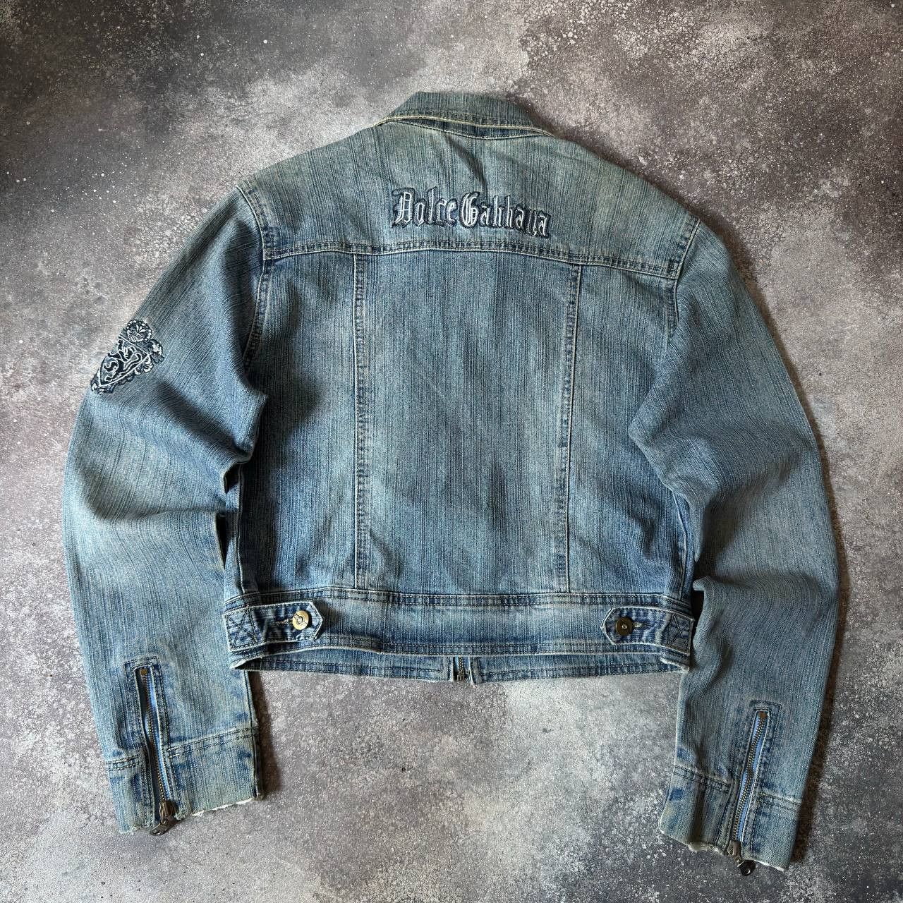 Dolce & Gabbana Dolce & Gabbana D&G Vintage Denim Jacket Size M / US 6-8 / IT 42-44 - 8 Thumbnail