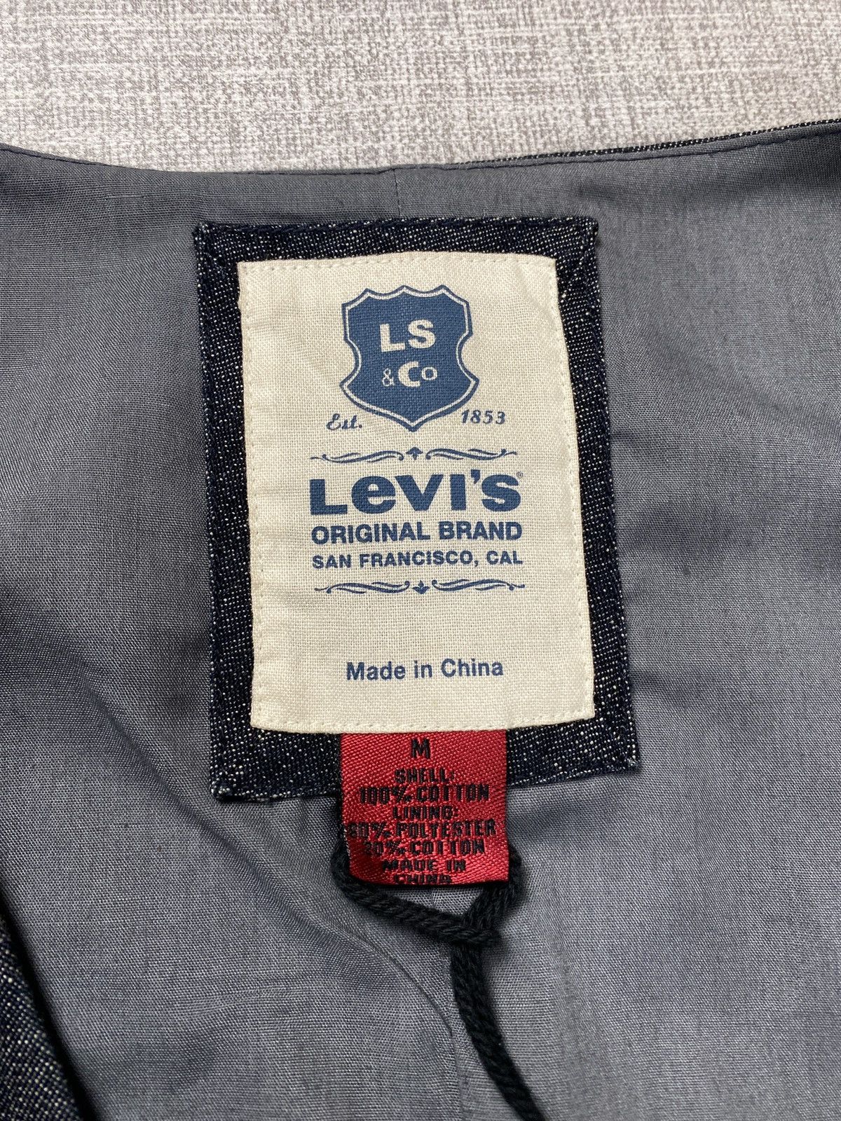 Levi's Levis Denim Western Vest Size US M / EU 48-50 / 2 - 5 Thumbnail