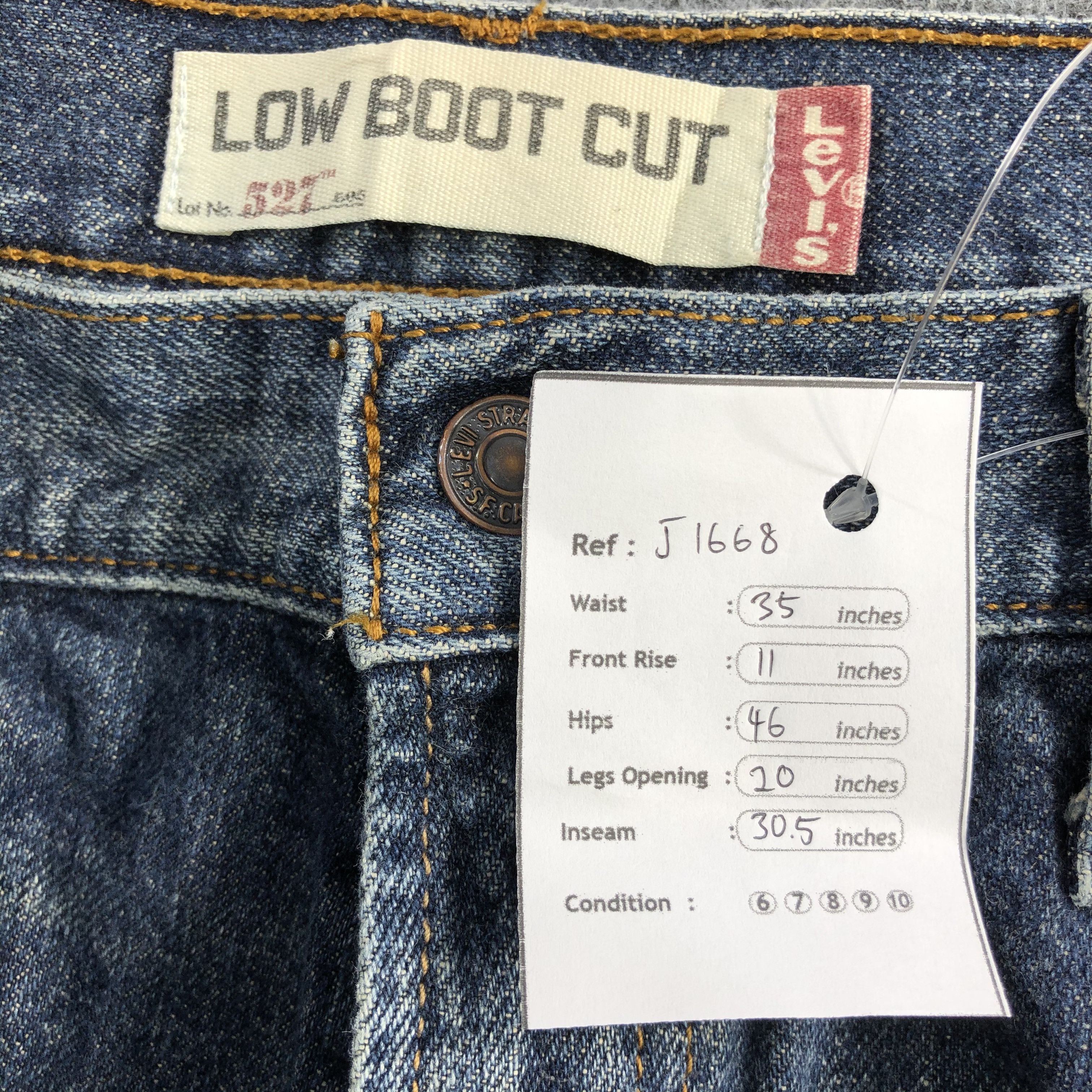 Levi's Vintage Levis 527 Earth Tone Jeans-J1668 Size US 35 - 14 Thumbnail