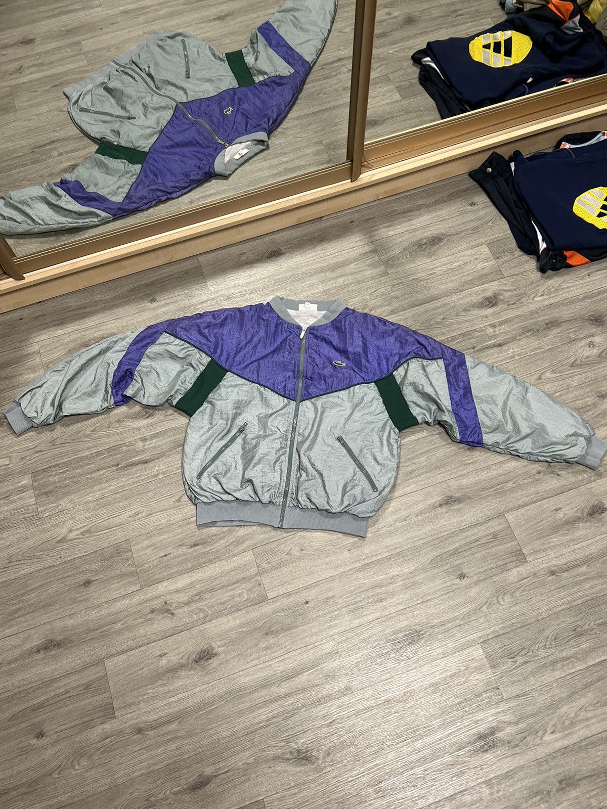 Lacoste Lacoste men’s vintage track suit Size 40S - 2 Thumbnail