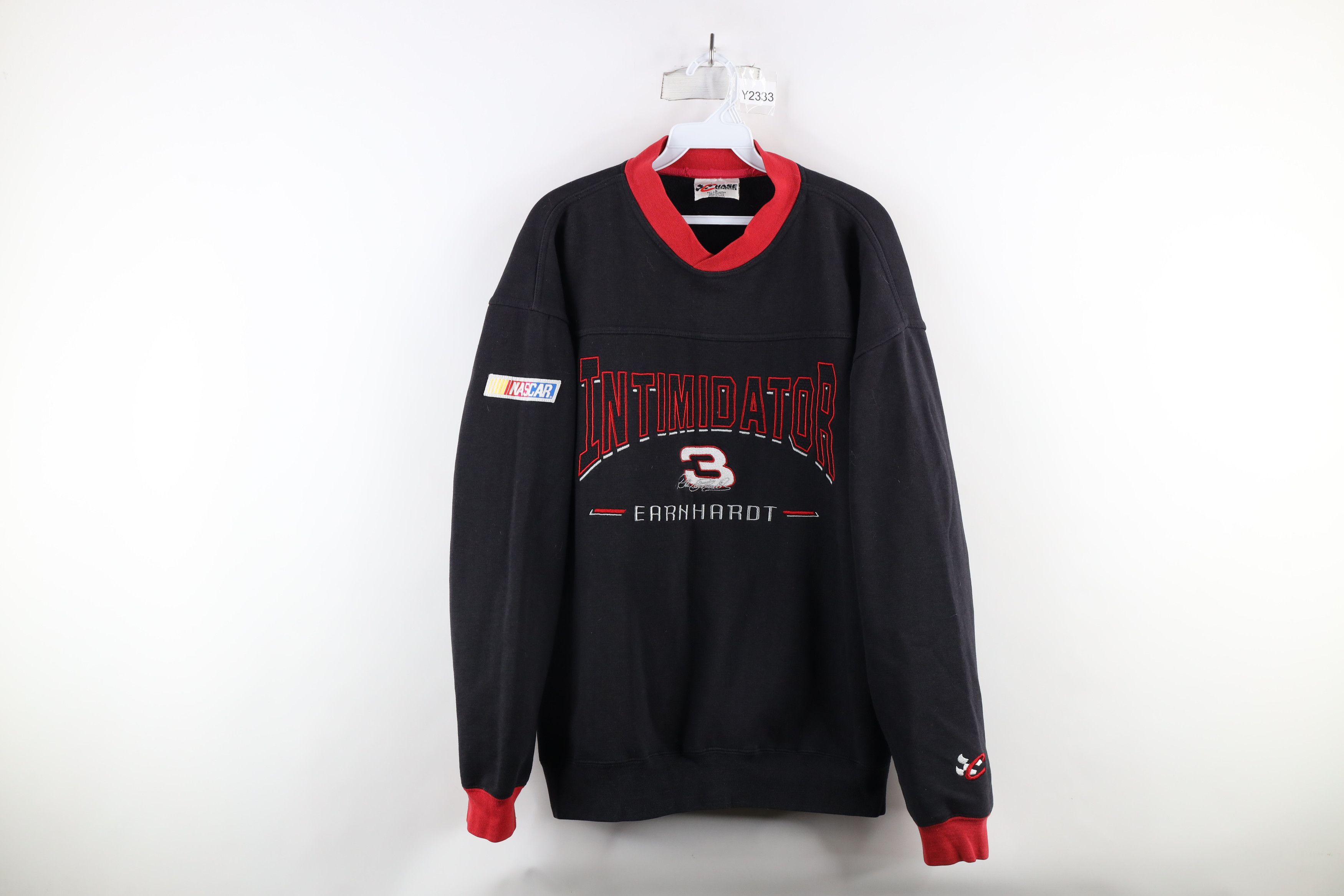 Vintage Vintage 90s Nascar Out Dale Earnhardt Racing Sweatshirt Size US L / EU 52-54 / 3 - 1 Thumbnail