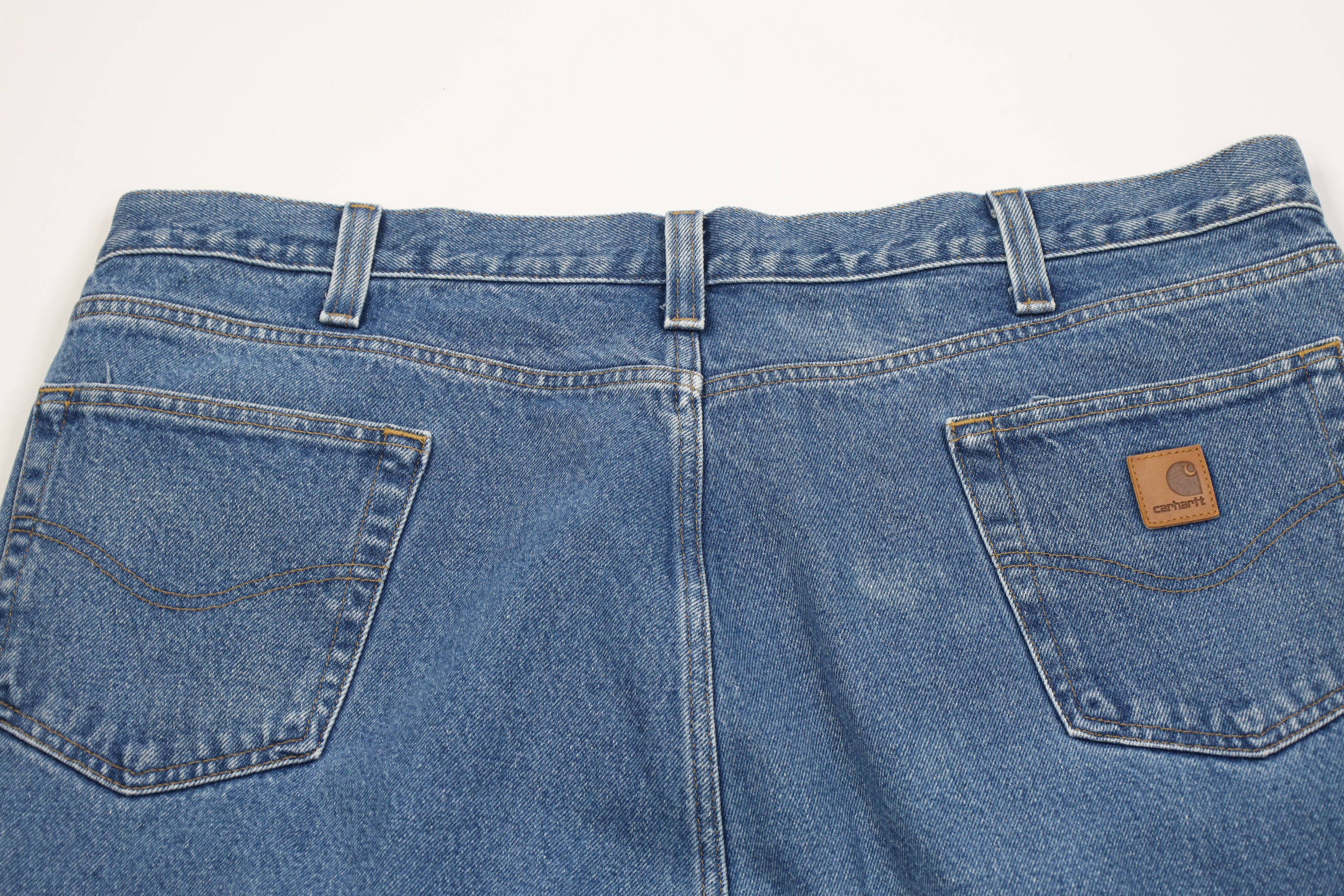 Carhartt Vintage Y2K Carhartt Relaxed Fit Wide Leg Denim Jeans Blue Size US 42 / EU 58 - 10 Thumbnail