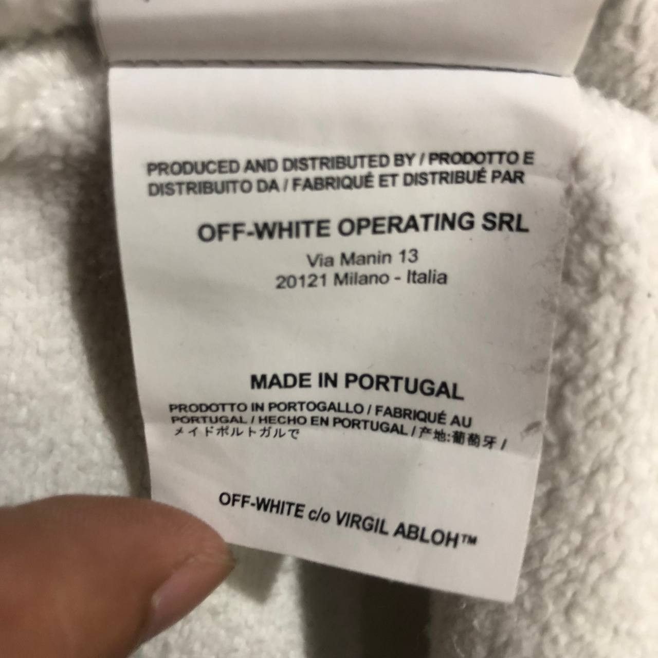 Off-White × SSENSE Off-White x SSENSE exclusive pull over hoodie Size US M / EU 48-50 / 2 - 15 Thumbnail