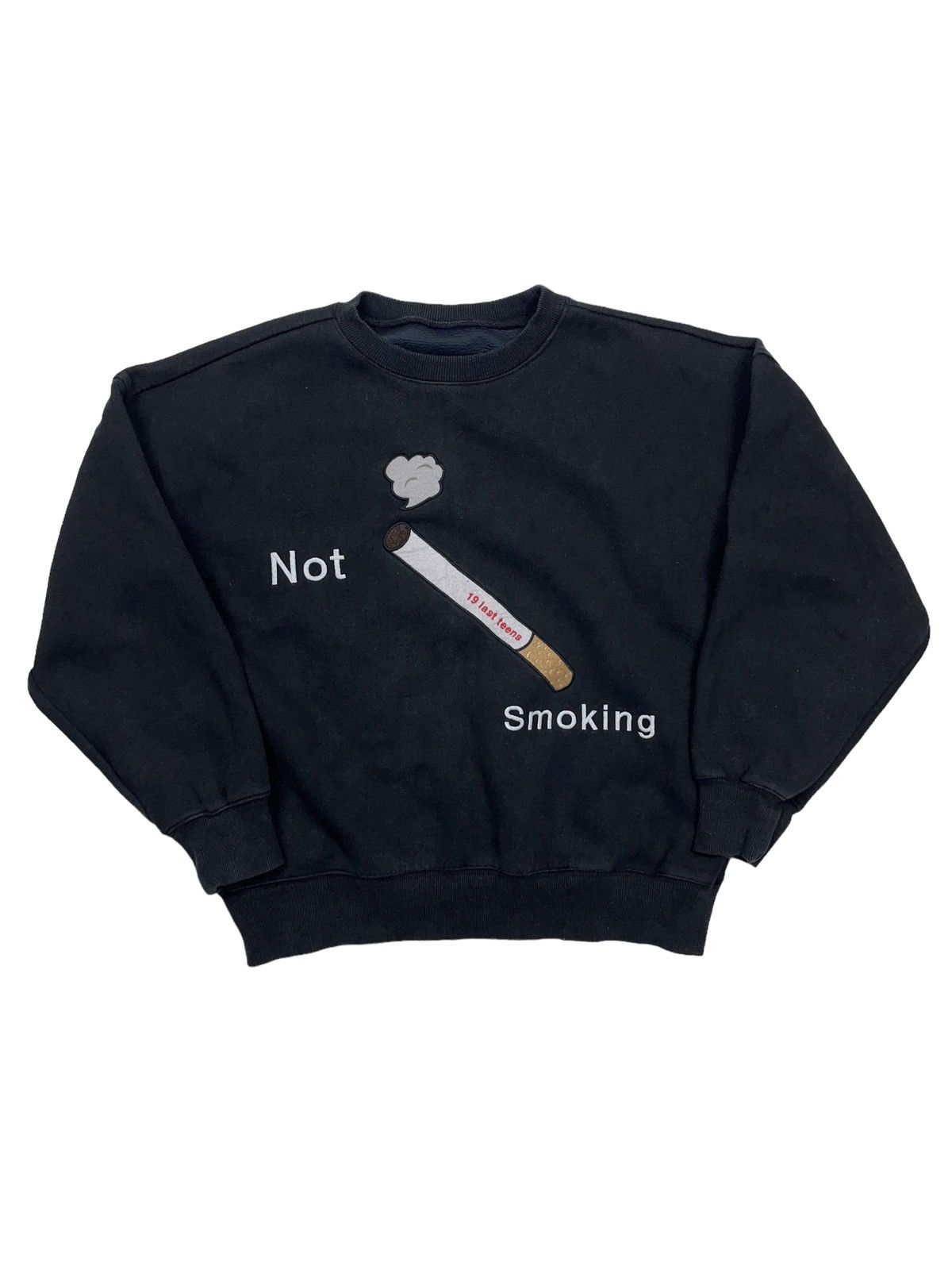 Ader Error Ader Error Not Smoking Sweatshirt Size US S / EU 44-46 / 1 - 1 Thumbnail