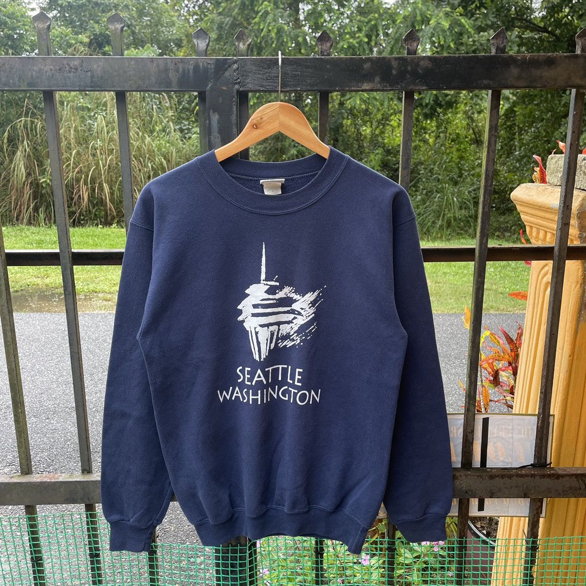Vintage 🔥Vintage Seattle Washington American State Sweatshirts Size US XS / EU 42 / 0 - 1 Thumbnail