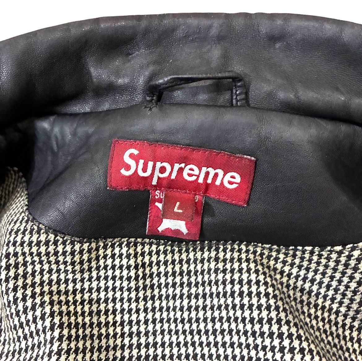 Supreme Supreme Archive Leather Bomber Jacket Size US L / EU 52-54 / 3 - 5 Thumbnail