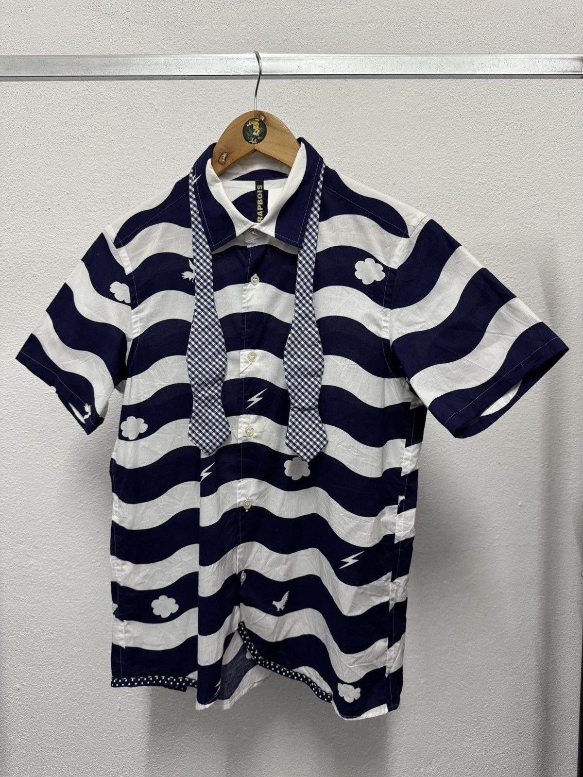 Frapbois × Issey Miyake × Japanese Brand Frapbois button up shirt Size US S / EU 44-46 / 1 - 1 Thumbnail