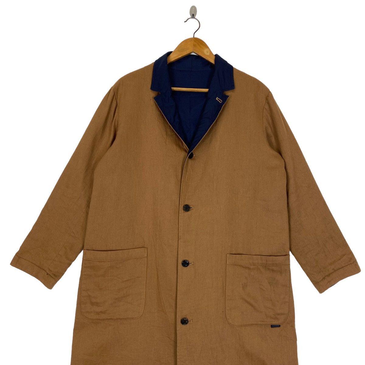 Issey Miyake ✨Issey Miyake Plantation reversible long coat Size US M / EU 48-50 / 2 - 5 Thumbnail