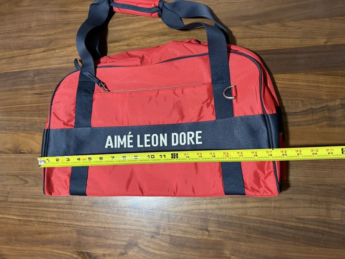 Aime Leon Dore Aime Leon Dore Nylon Duffle Bag Equestrian Red ALD Queens Size ONE SIZE - 3 Thumbnail