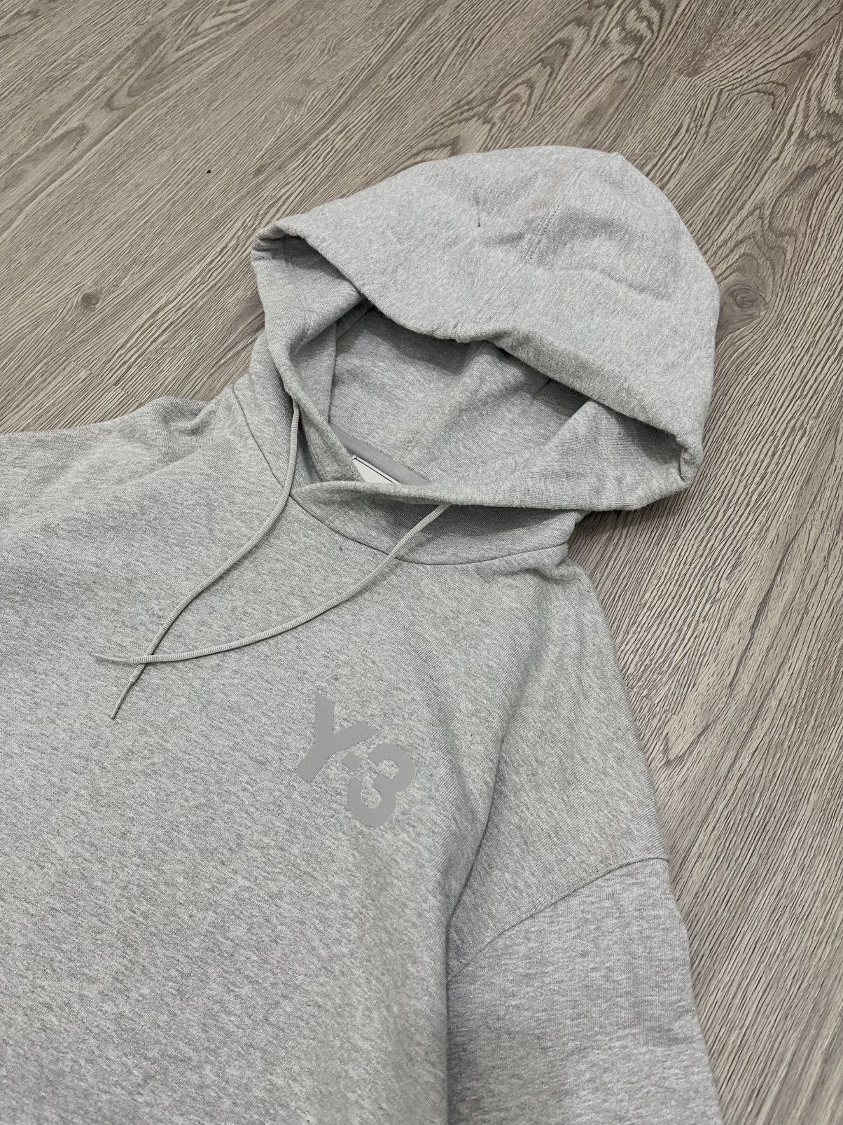 Japanese Brand Adidas x Yohji Yamamoto Y3 Logo Hoodie Size US XS / EU 42 / 0 - 4 Thumbnail