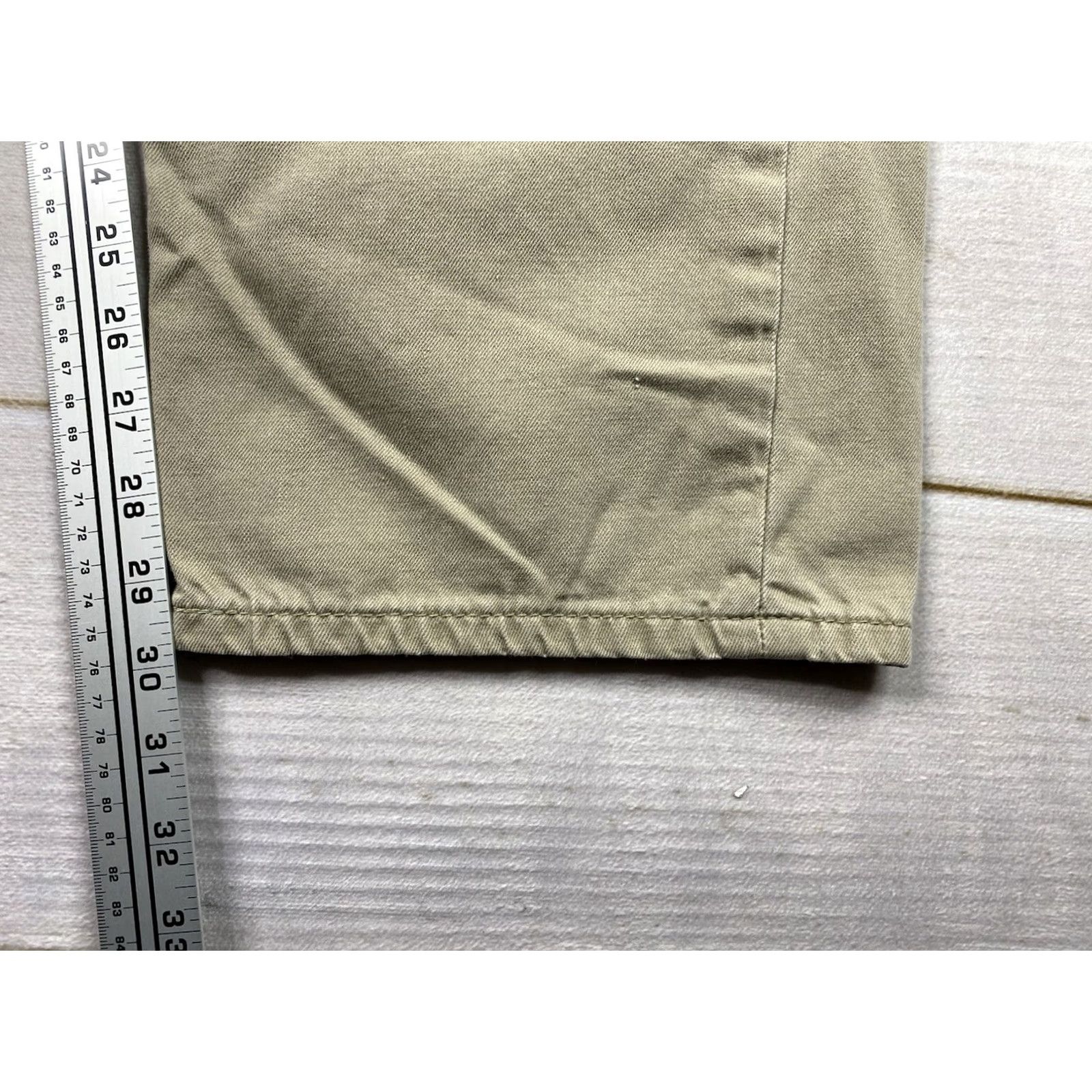 Levi's Levi's 505 Jeans Mens 40x32 Tan Cream Straight 5 Pocket Logo Vintage Style 90s Theme) Size US 40 / EU 56 - 5 Thumbnail