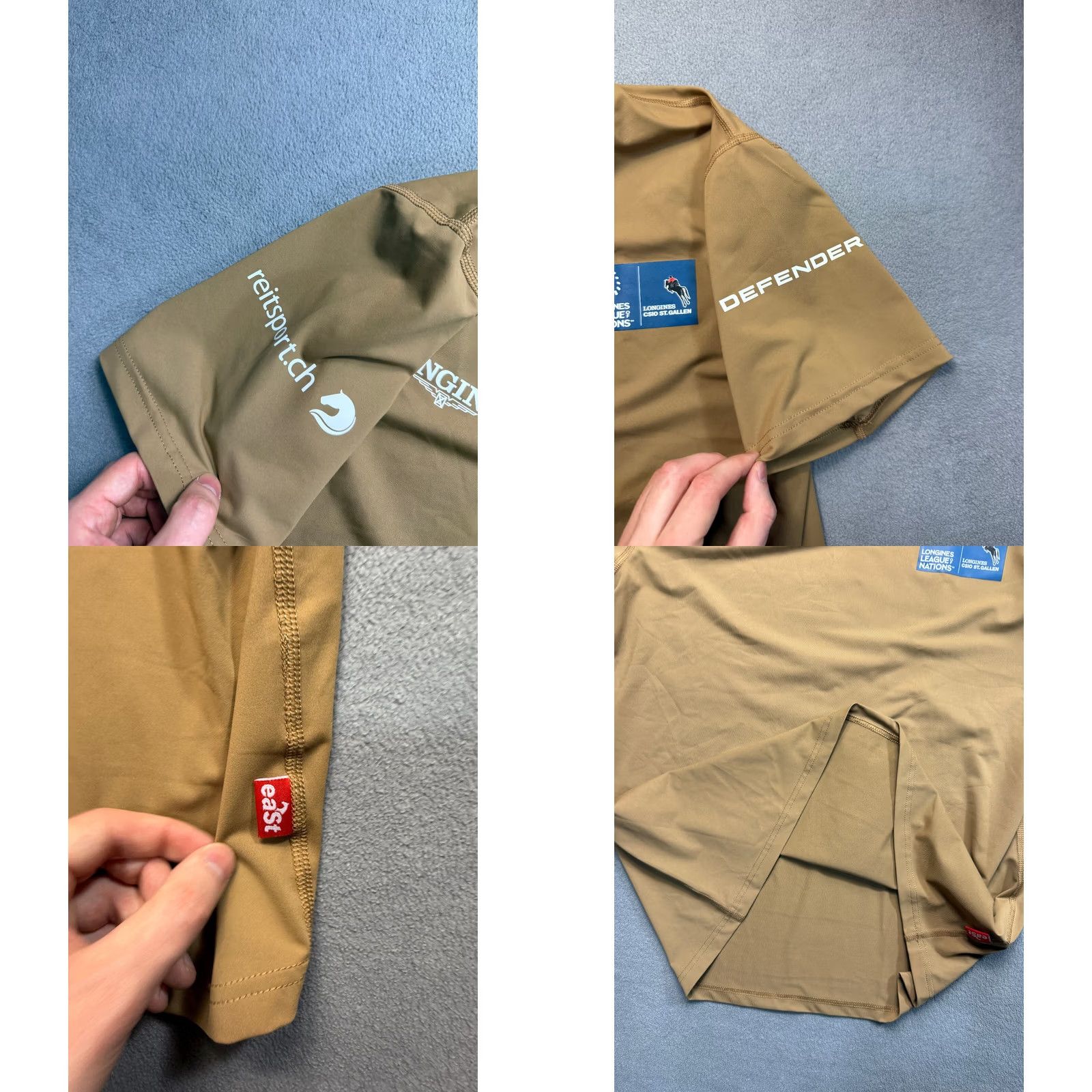 Vintage Longines league of nations st. gallen East Performance Mens size M Brown shirt Size US M / EU 48-50 / 2 - 8 Thumbnail