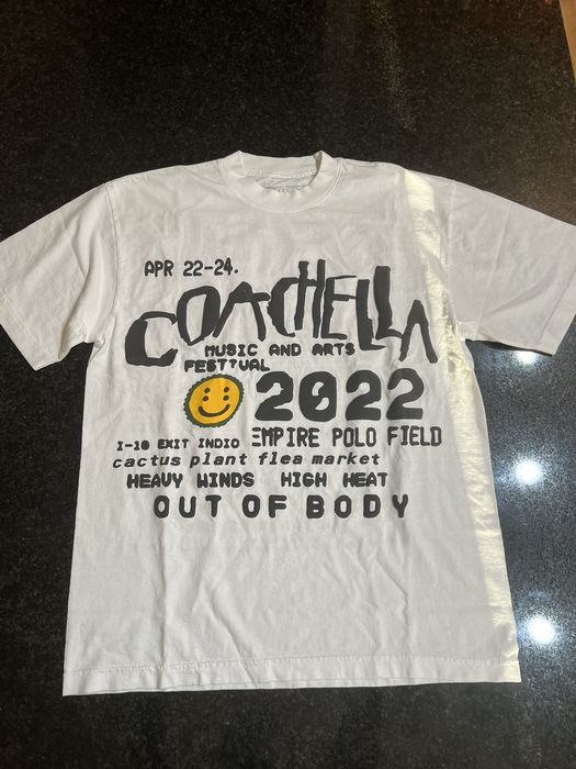 Cactus Plant Flea Market CPFM x Coachella T-Shirt White