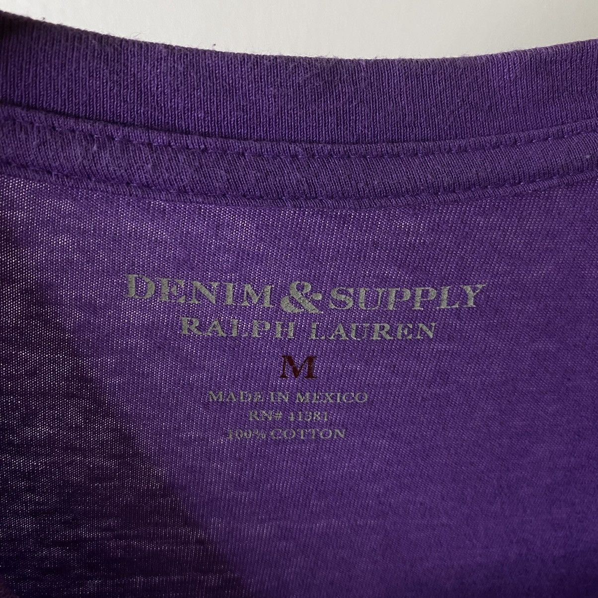 Denim & Supply Ralph Lauren Denim & Supply Ralph Lauren Luxury Designer Tee Size US L / EU 52-54 / 3 - 4 Thumbnail