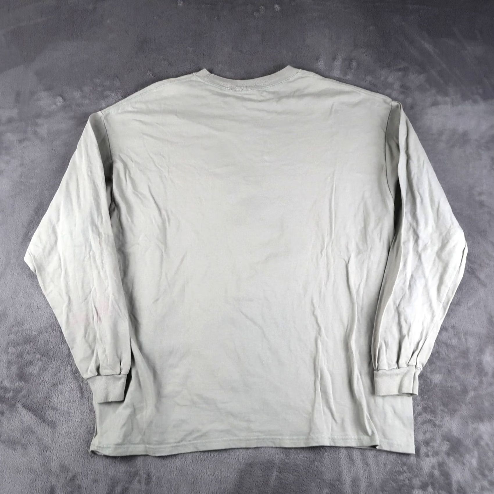 Vintage VINTAGE Grateful Dead T Shirt Mens XL Gray Long Sleeve 2000s Lightning Bolt Skull Music Band T-Shirt Size US XL / EU 56 / 4 - 2 Thumbnail