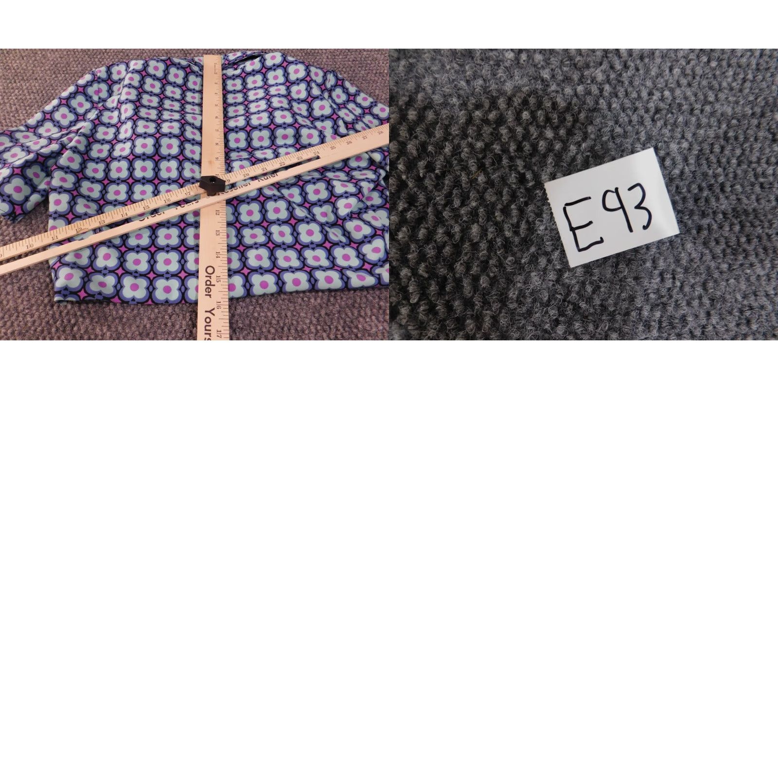 Zara Zara Women Tops M Purple Geometric Collar Polyester Pullover Short Sleeve Blouse Modern Casual Adult Womens Regular Machine Washable Size M / US 6-8 / IT 42-44 - 9 Thumbnail