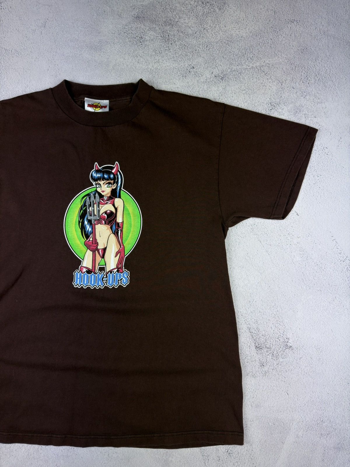 Hook-Ups Hook-Ups Skateboards T-Shirt Anime Devil Girl Print Men’s Size US M / EU 48-50 / 2 - 2 Thumbnail