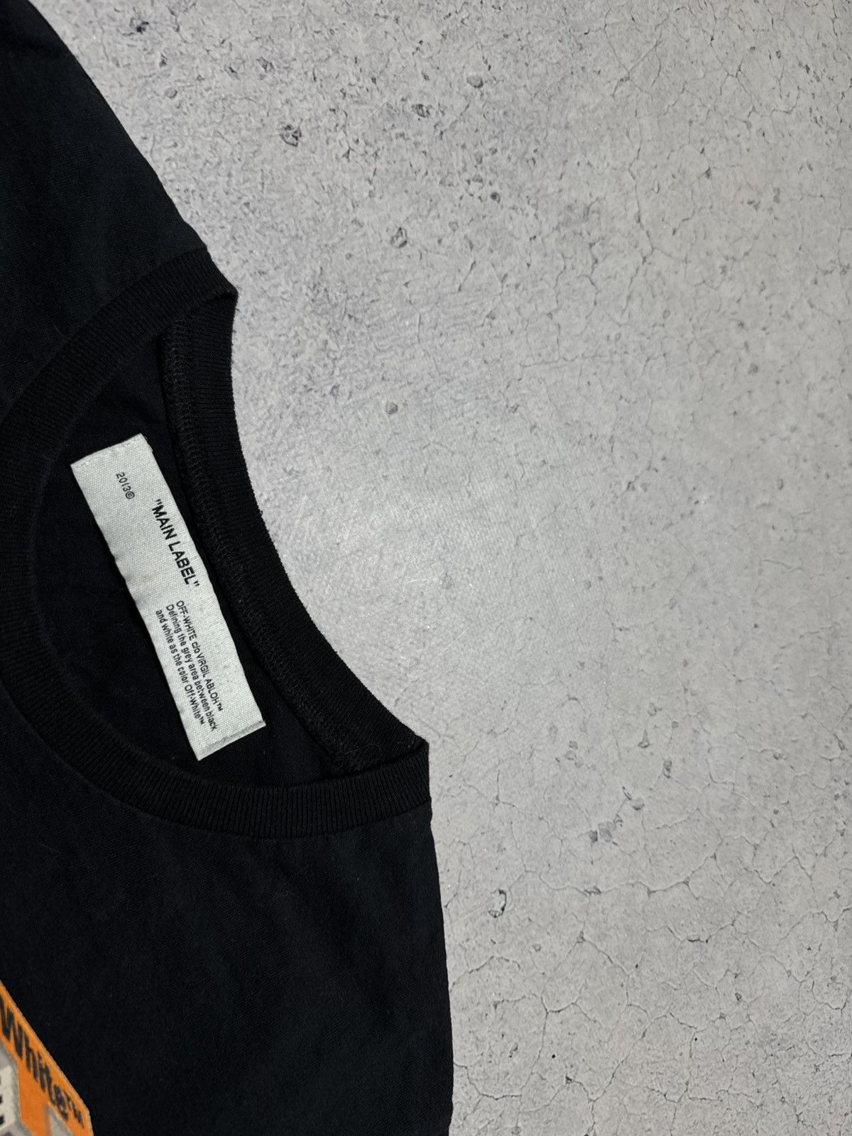 Off-White Off-White Rationalism Luxury Black Big Logo Shirt Size S Size US S / EU 44-46 / 1 - 5 Thumbnail