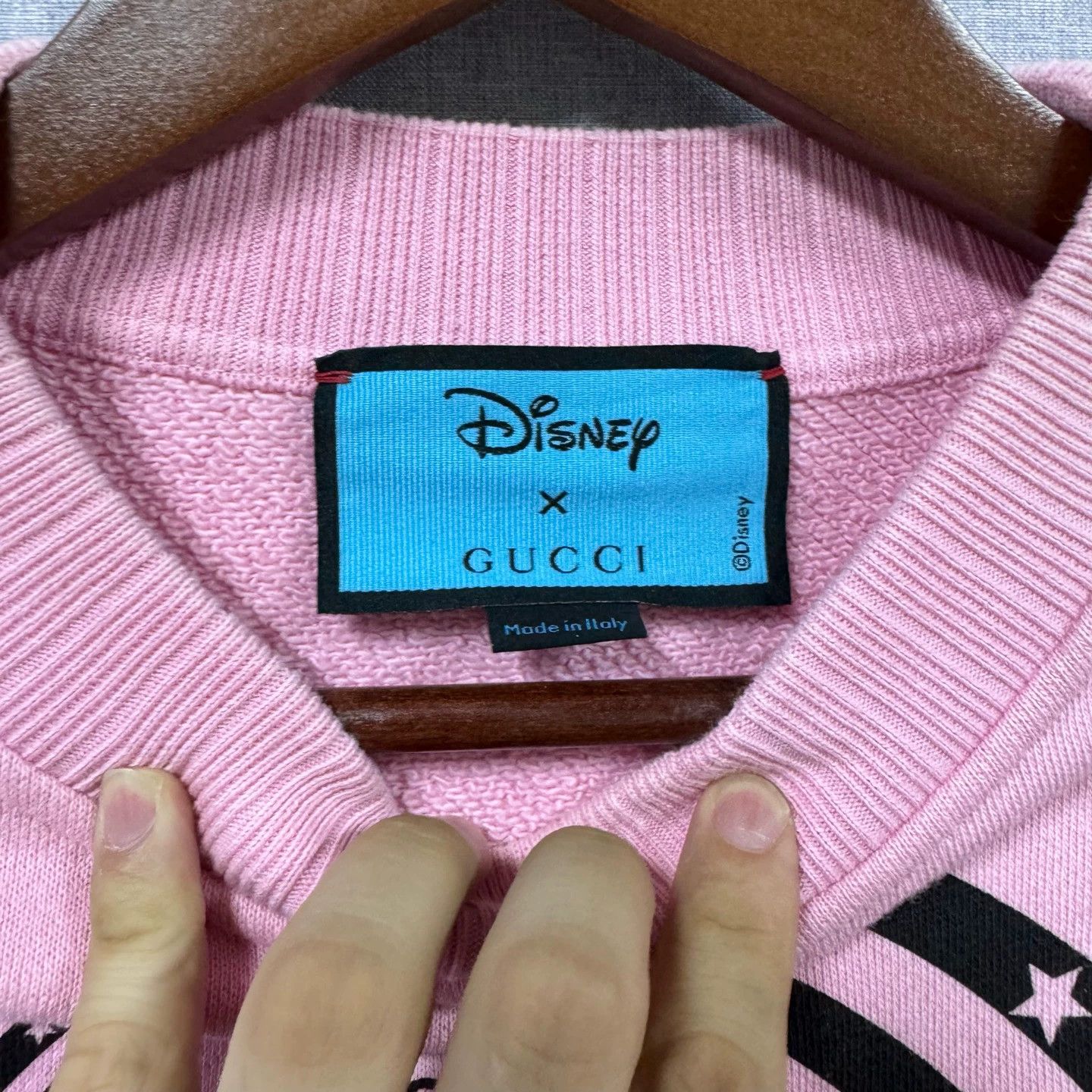 Gucci Gucci Disney Donald Duck Pink Sweatshirt Size S / US 4 / IT 40 - 4 Thumbnail