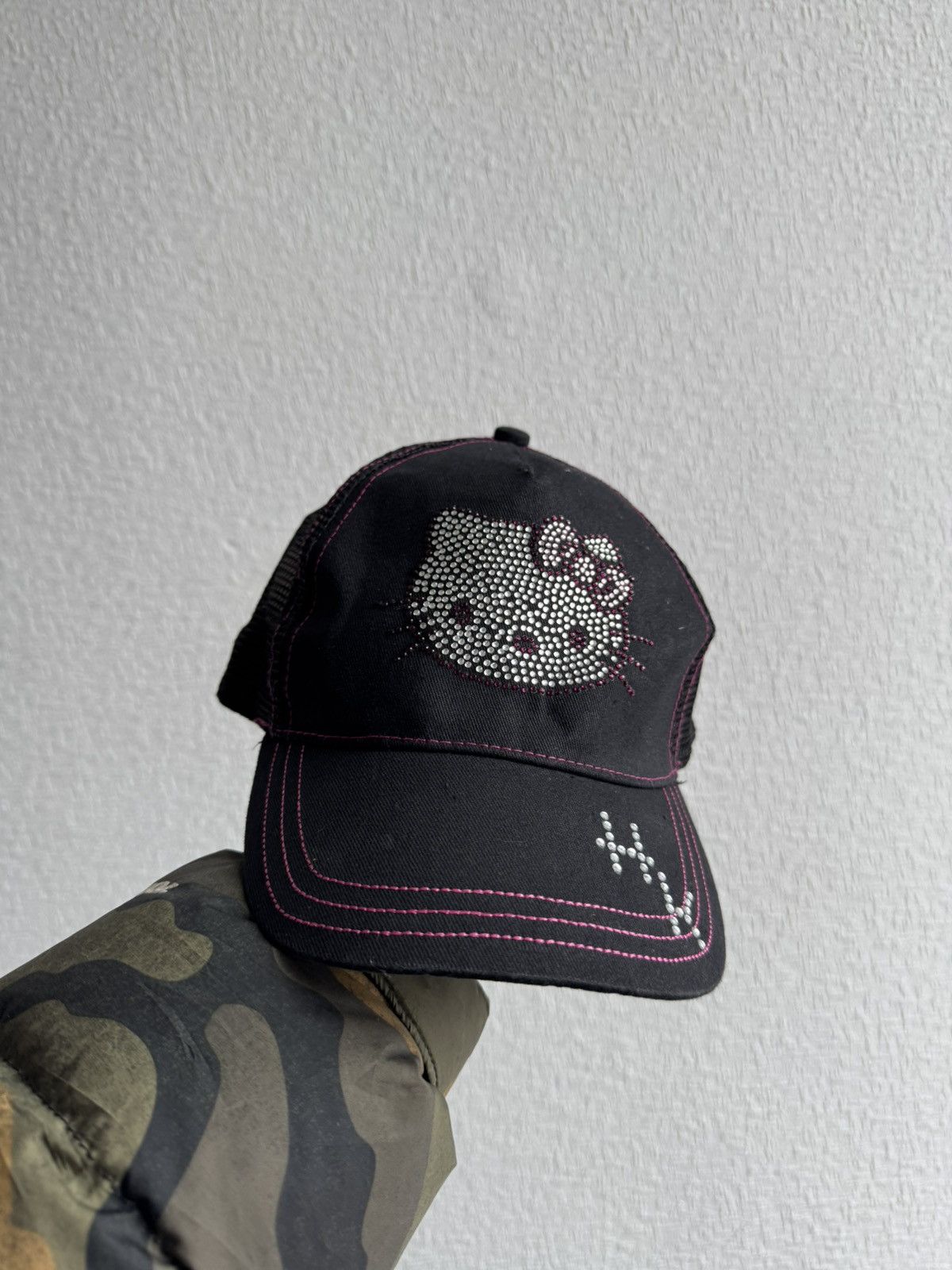 Vintage Y2K hello kitty cap Size ONE SIZE - 2 Thumbnail