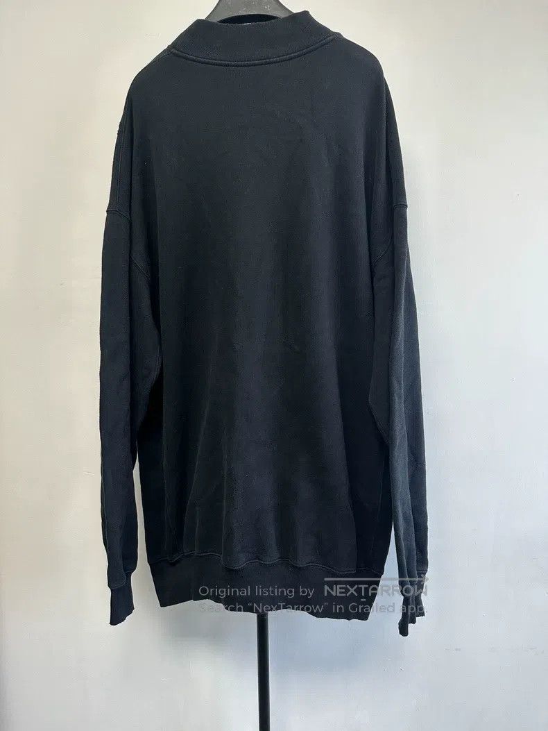 Balenciaga Balenciaga Letter Print Crew Neck Long Sleeve Hoodie Size US M / EU 48-50 / 2 - 2 Thumbnail