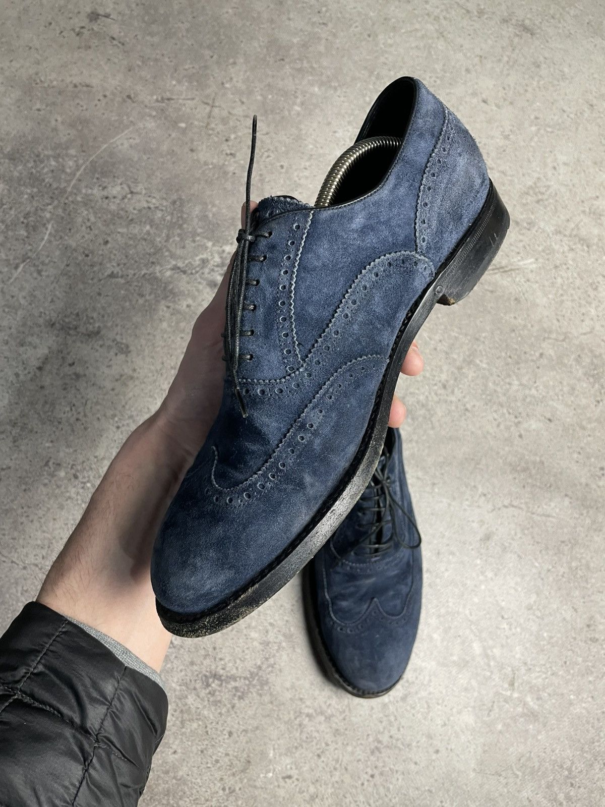 Brioni Brioni Low Top Suede Shoes Luxury RARE Size US 8 / EU 41 - 6 Thumbnail