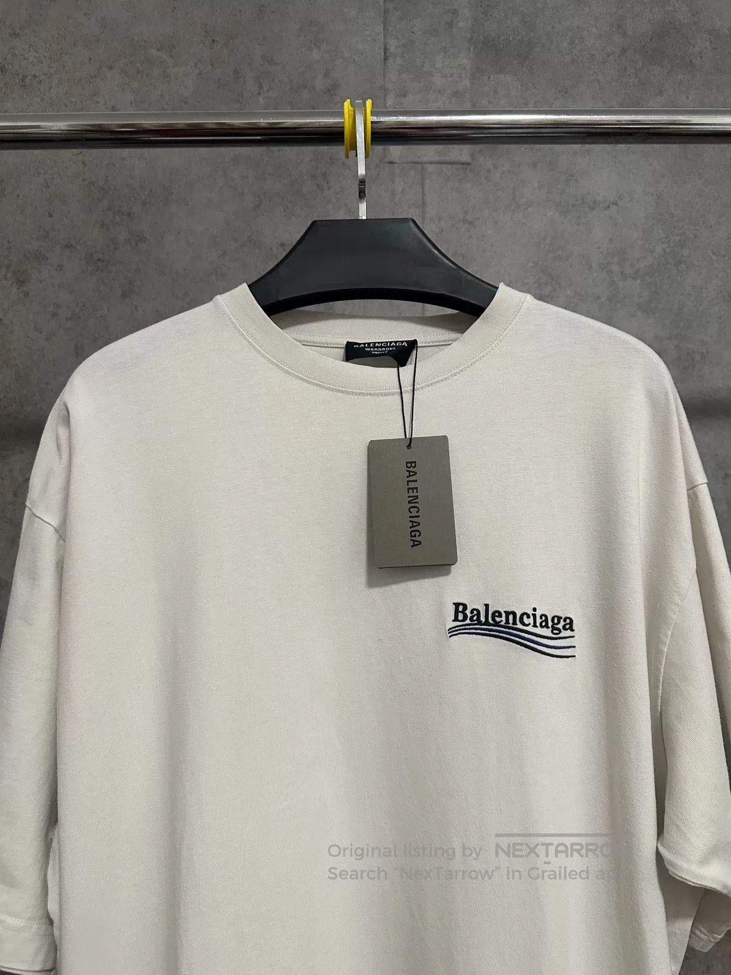 Balenciaga Balenciaga Short Sleeve T-Shirt with Logo. Size US M / EU 48-50 / 2 - 2 Thumbnail
