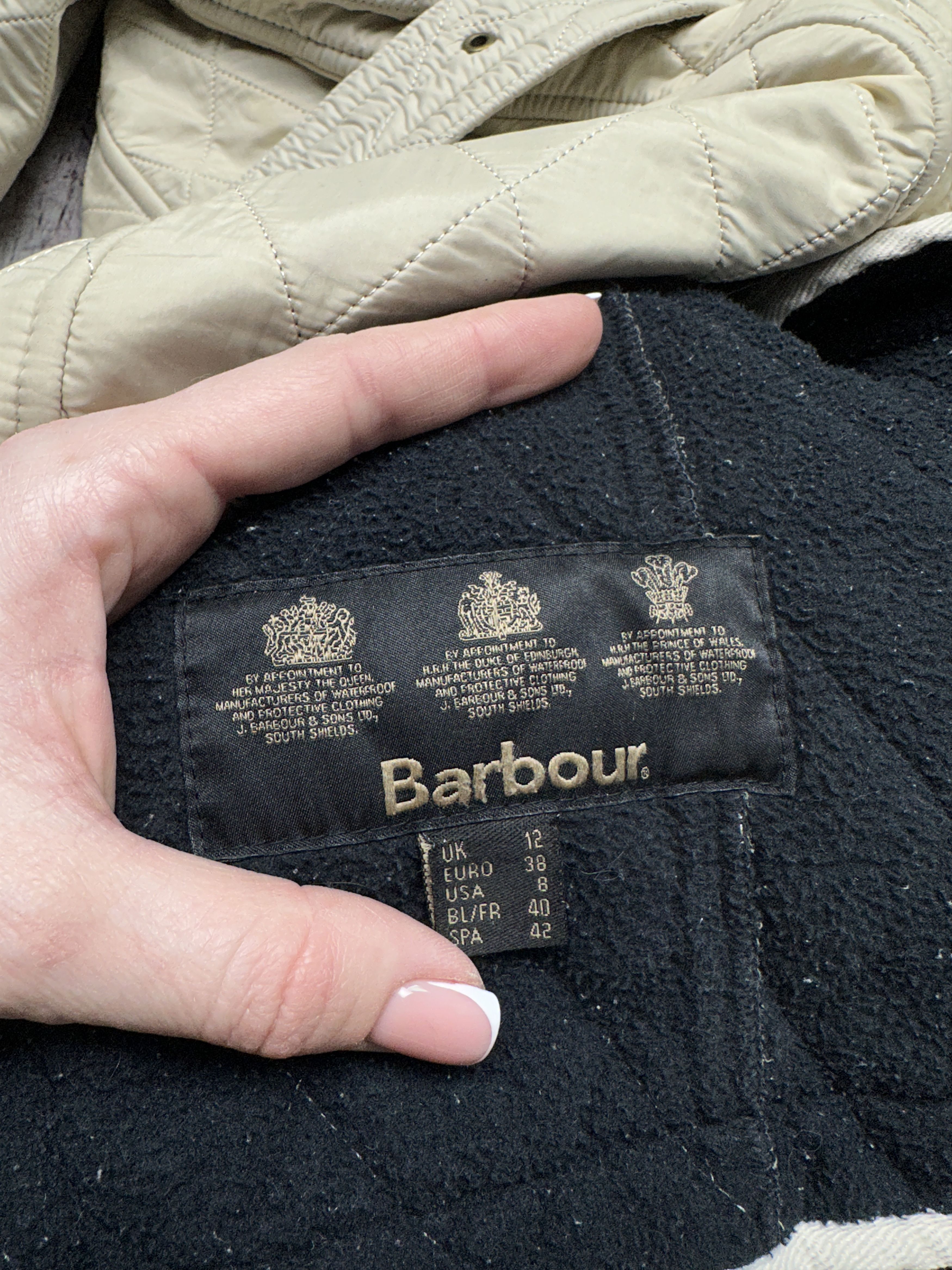 Barbour Barbour International Womens Polarquilt Quilted Jacket Size M / US 6-8 / IT 42-44 - 7 Thumbnail