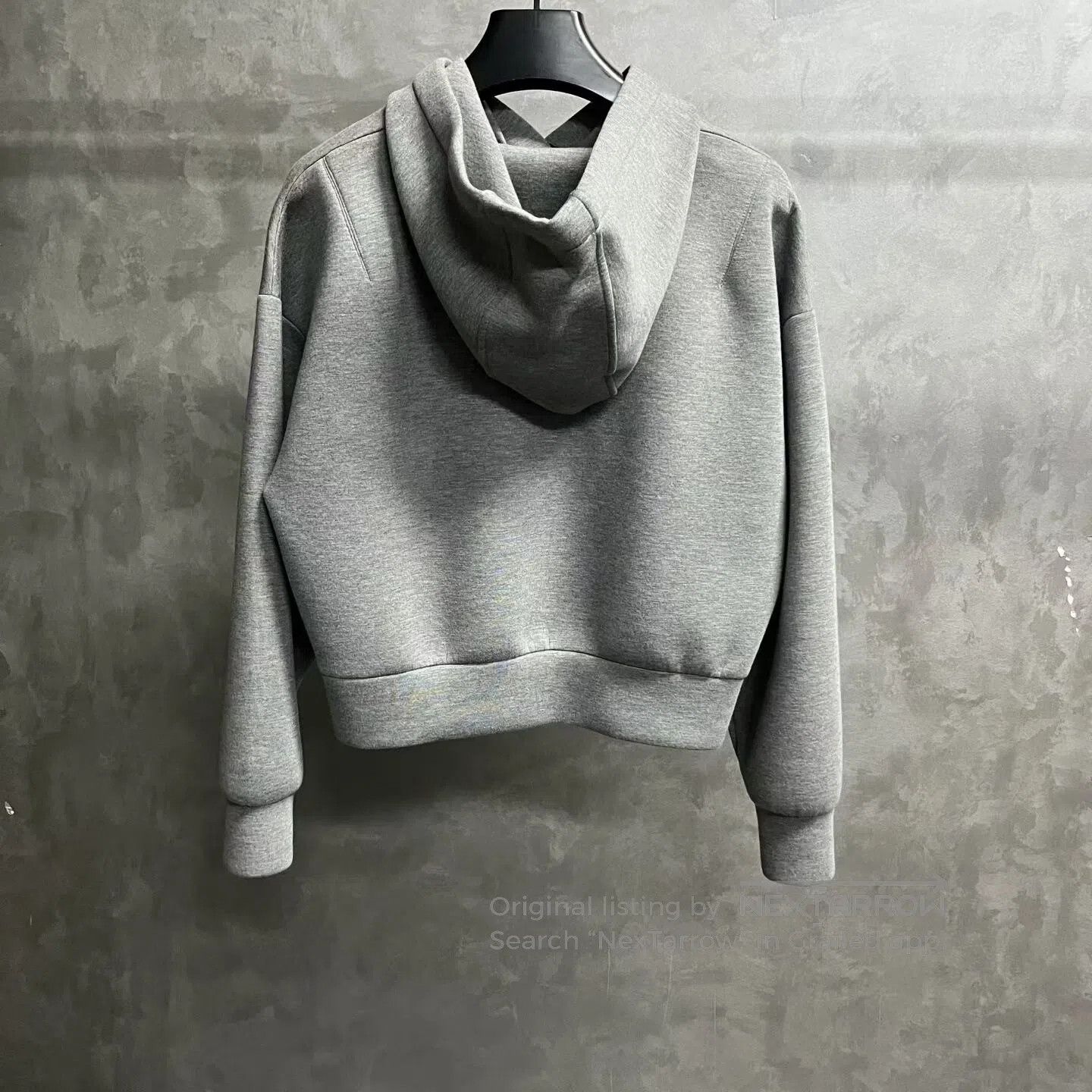 Gucci Guicci Solid-color letter embroidered hoodie with pockets Size US S / EU 44-46 / 1 - 5 Thumbnail