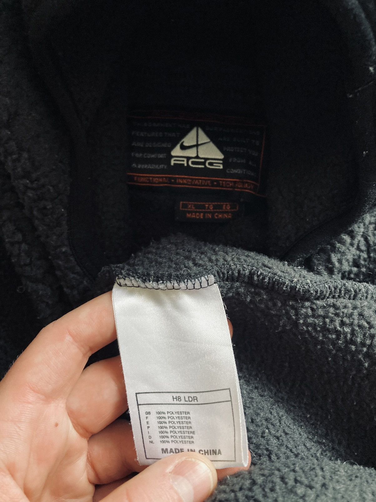 Nike ACG Vintage 90’s Nike acg ninja fleece jacket Sherpa XL y2k drip Size US XL / EU 56 / 4 - 6 Thumbnail
