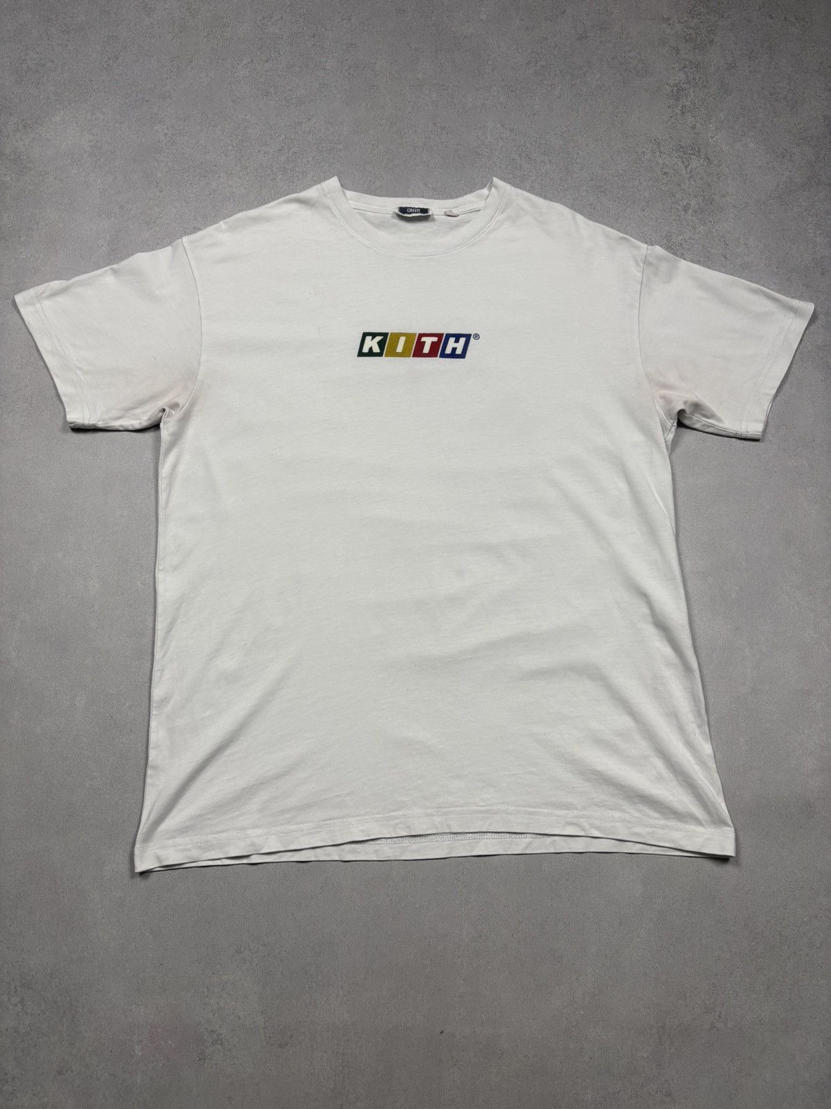 Kith Kith Classic Multicolor Box Logo Tee White M Size US M / EU 48-50 / 2 - 1 Thumbnail