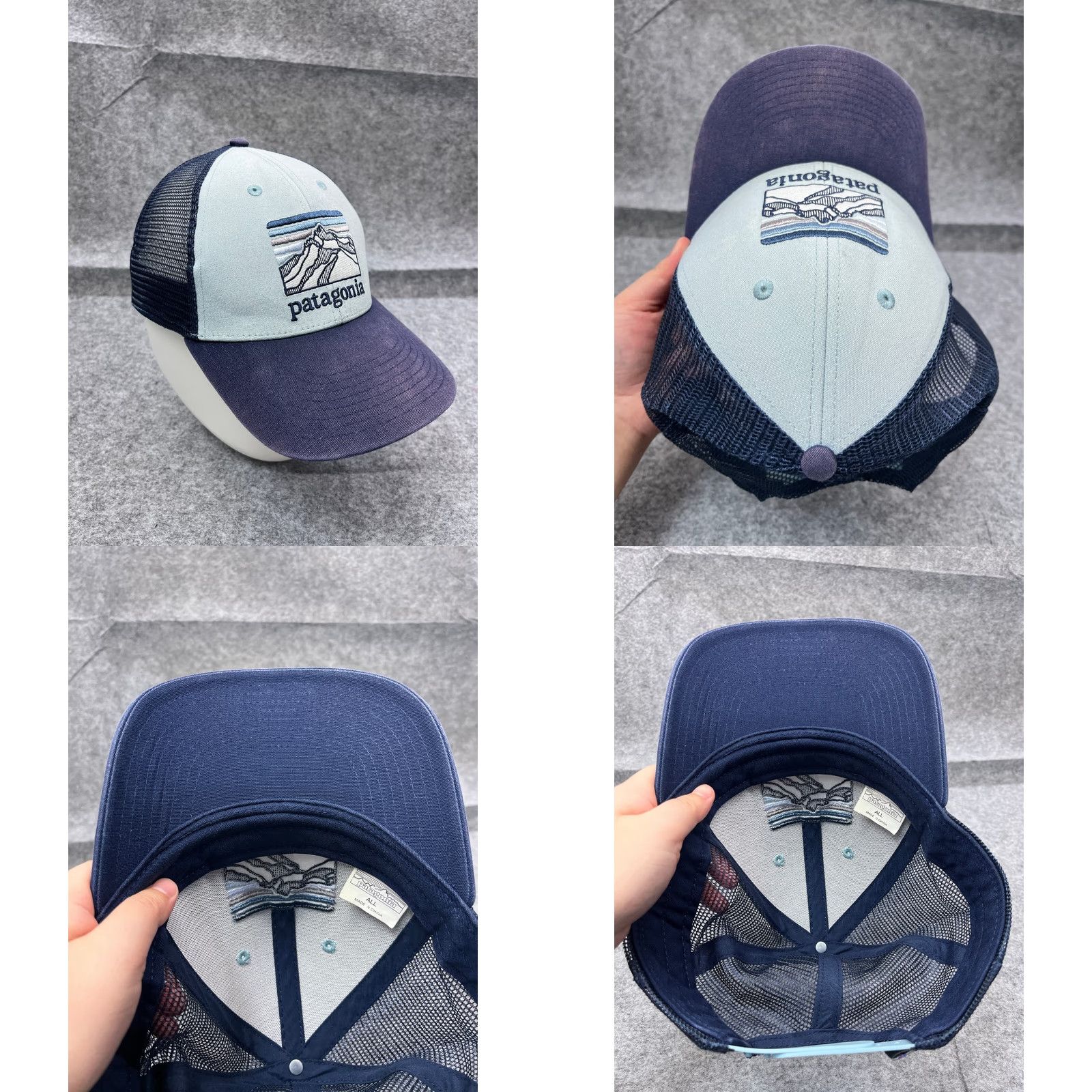 Patagonia Patagonia Hat Cap Snap Back Adult One Size Blue Trucker Nike? Size ONE SIZE - 8 Thumbnail