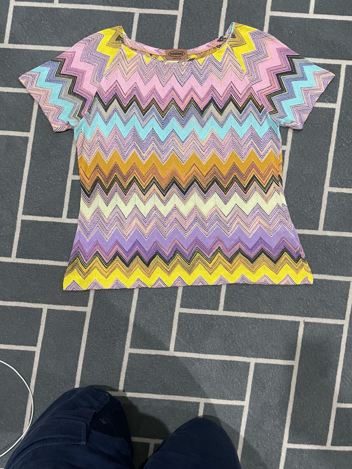 Missoni VTG 90s Missoni Iconic Elements Shirts Size S / US 4 / IT 40 - 15 Thumbnail