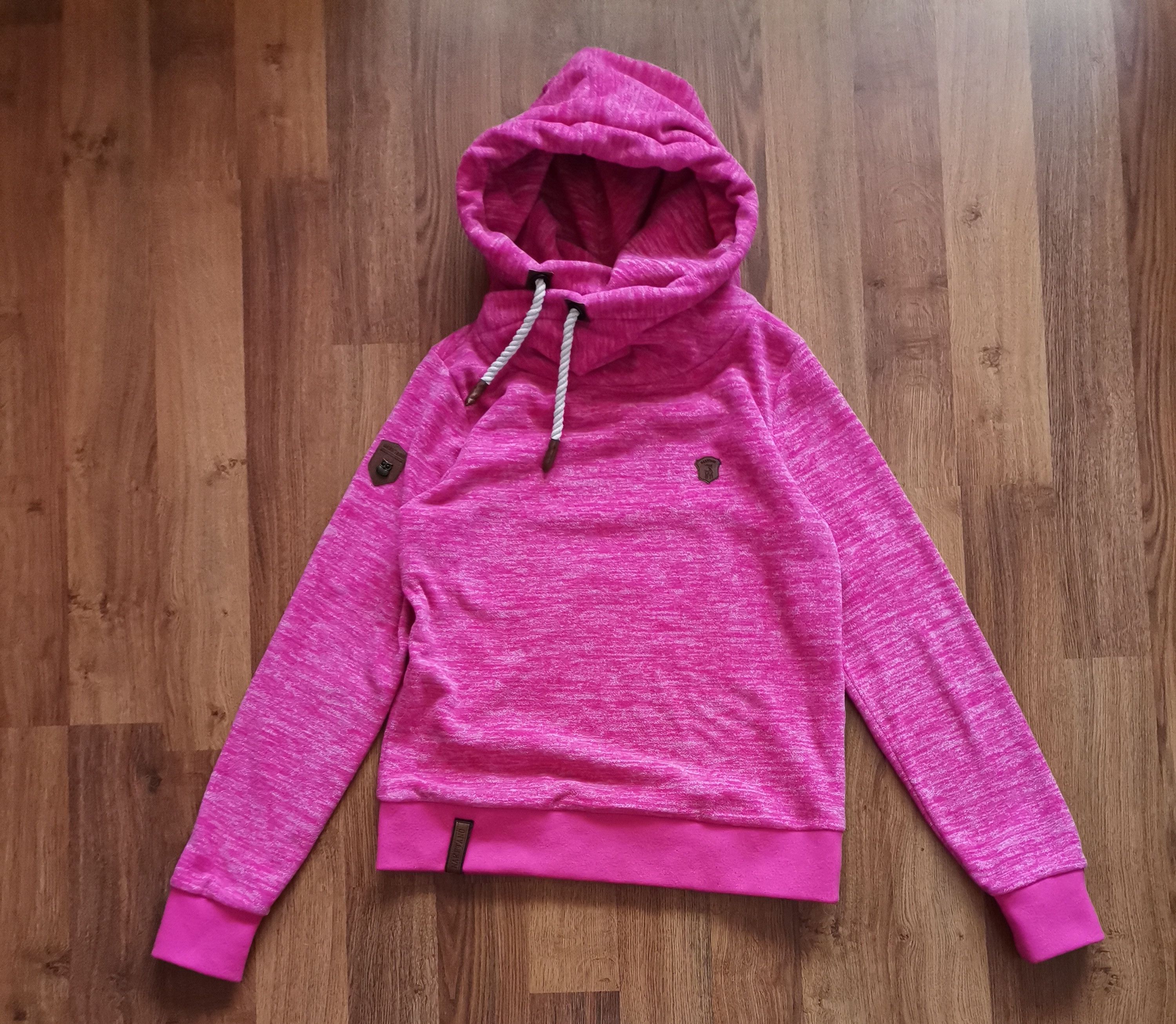 Naketano pink hoodie hotsell