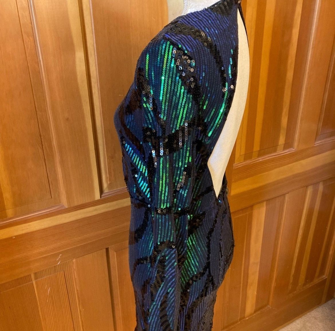 Designer × Other Nwt, Lavishly Paris Women’s Backless Sequin Dress Size M / US 6-8 / IT 42-44 - 9 Thumbnail