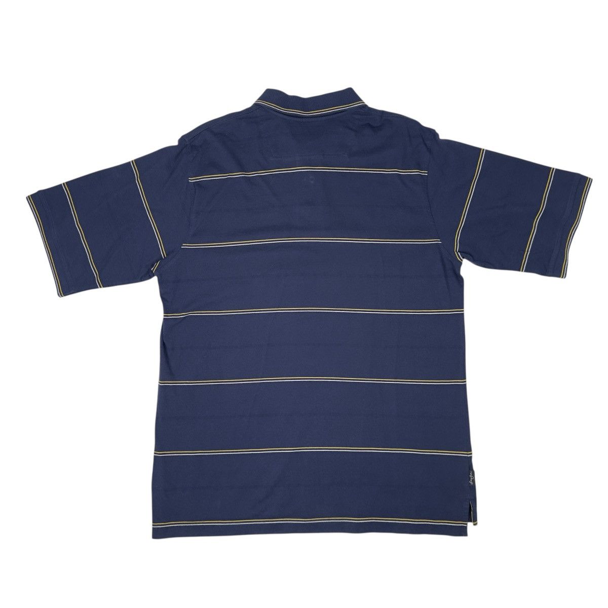 Sean John Vintage Sean John Polo Shirt Blue Yellow Striped Y2K Hip Hop Size US XL / EU 56 / 4 - 5 Thumbnail