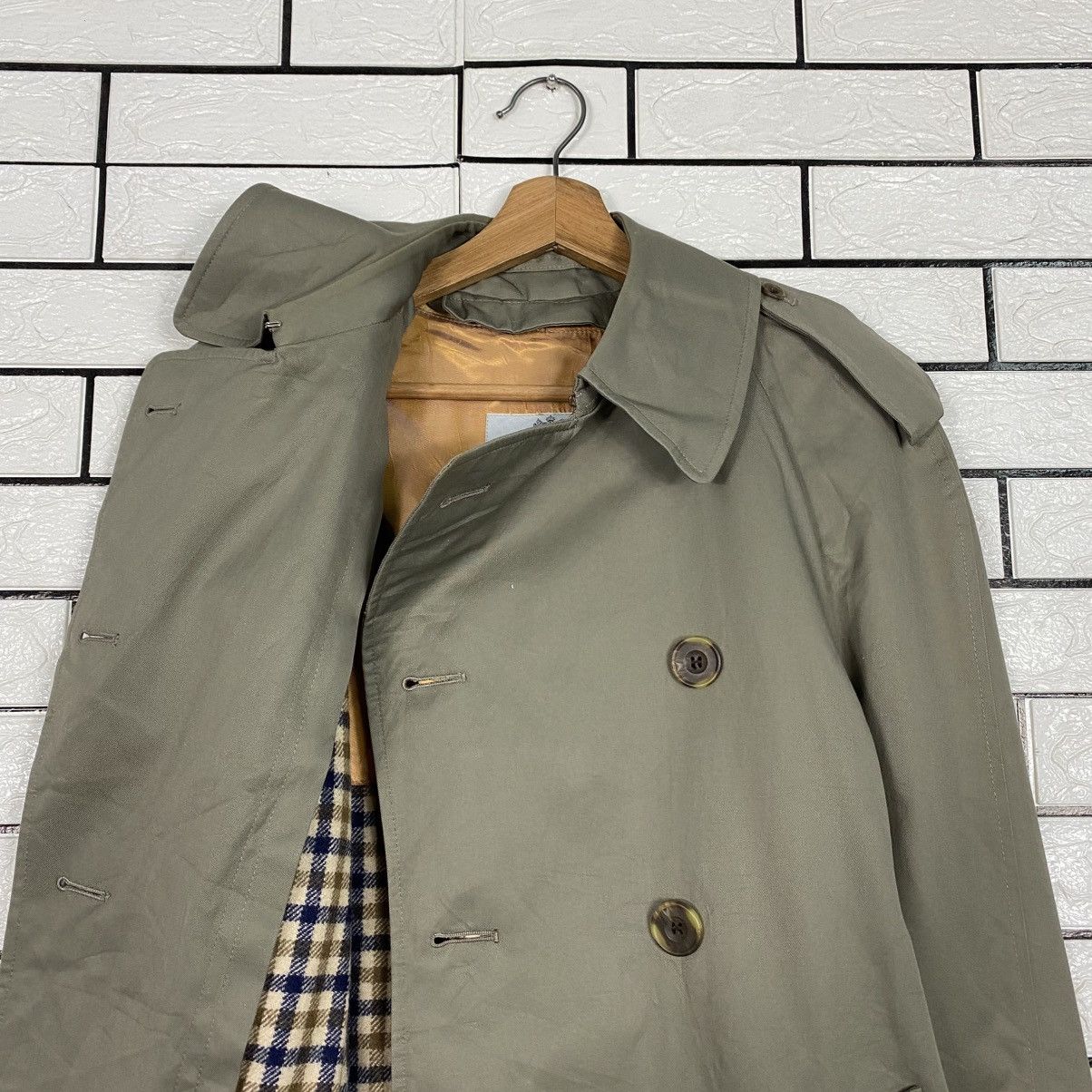 Aquascutum Vintage Trench Coat Long Aquascutum Made in England Nova Size US M / EU 48-50 / 2 - 14 Thumbnail