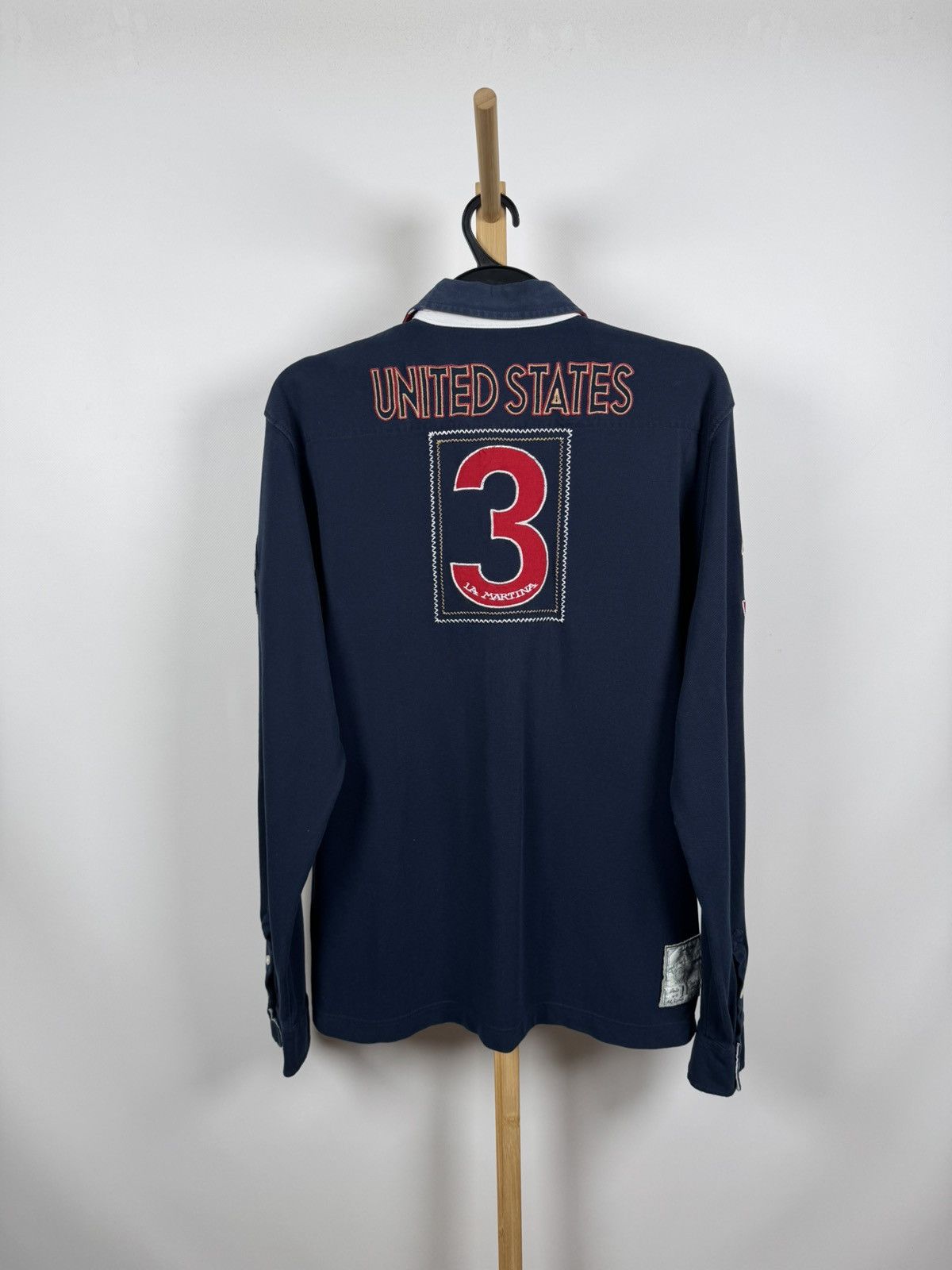 La Martina La Martina United States long sleeve polo sweatshirt XL Size US XL / EU 56 / 4 - 2 Thumbnail