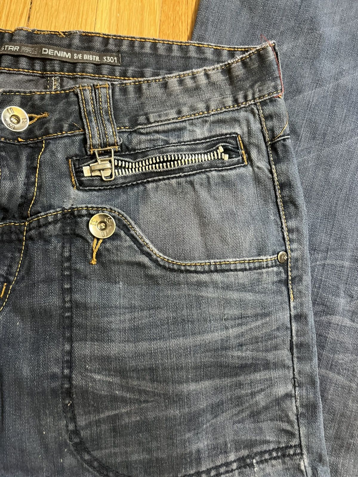 G-Star × Vintage Vintage Gstar Tactical Denim Size US 34 / EU 50 - 2 Thumbnail