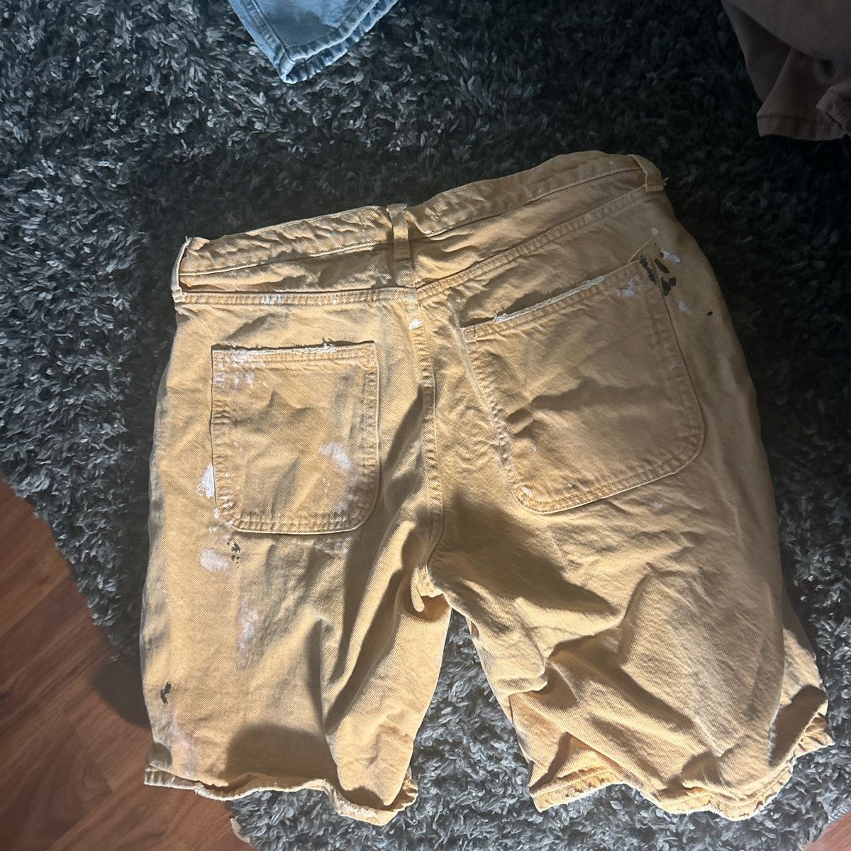 Zara White and Orange Zara Shorts Size US 31 - 3 Thumbnail