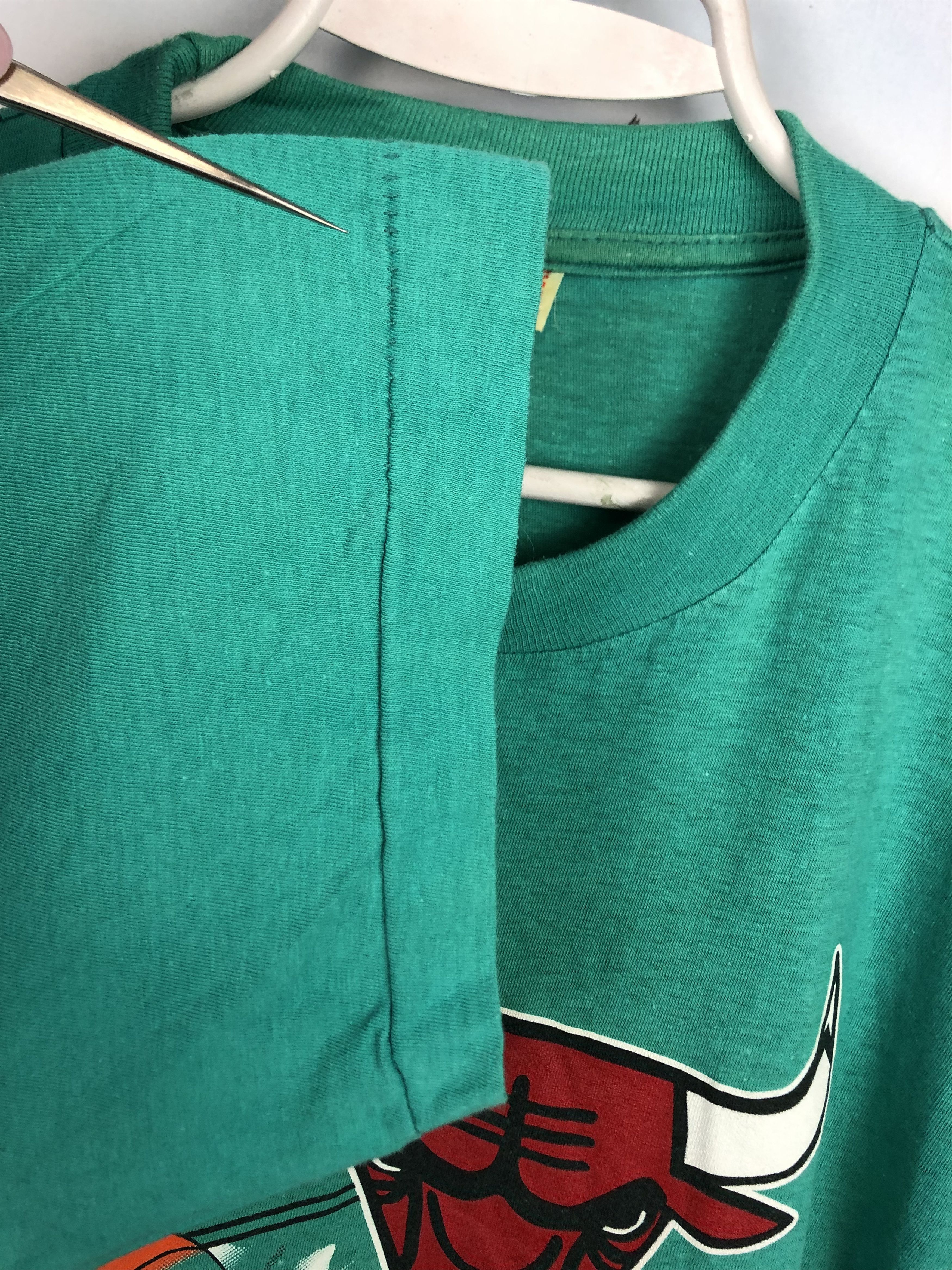 NBA Vintage Chicago Bulls BNA Shirt Jordan Shirt Over Print Bull Size US L / EU 52-54 / 3 - 5 Thumbnail