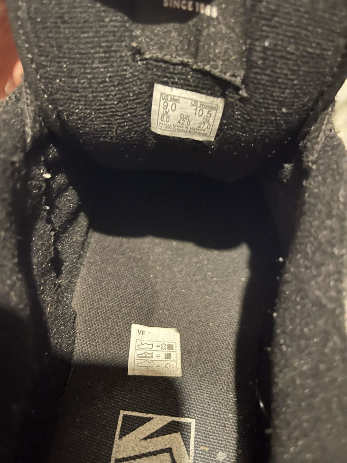 Vans × Vintage Black chunky vans Size US 9 / EU 42 - 6 Thumbnail
