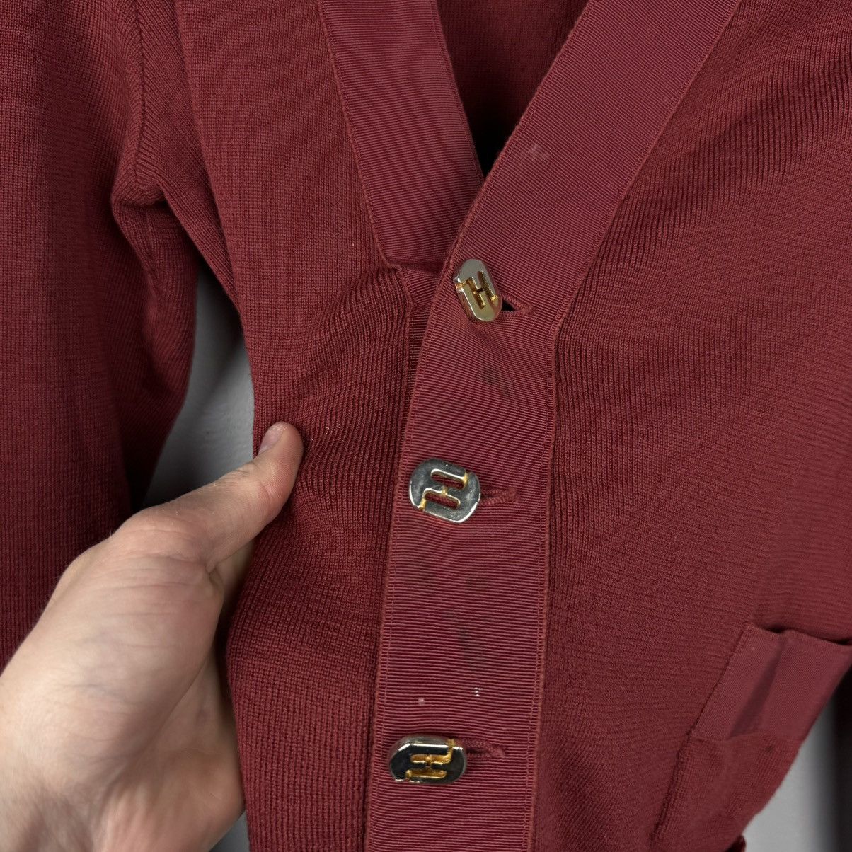 Salvatore Ferragamo Vintage Cardigan Blouse Salvatore Ferragamo Size M / US 6-8 / IT 42-44 - 7 Thumbnail