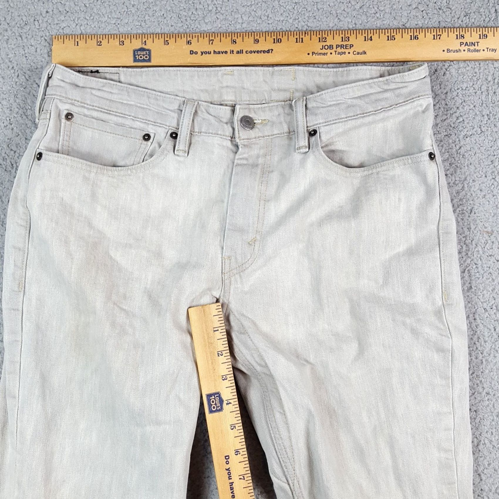 Levi's VINTAGE Levi's 511 Slim Denim Jeans Gray 34x32 Men Size US 34 / EU 50 - 6 Thumbnail