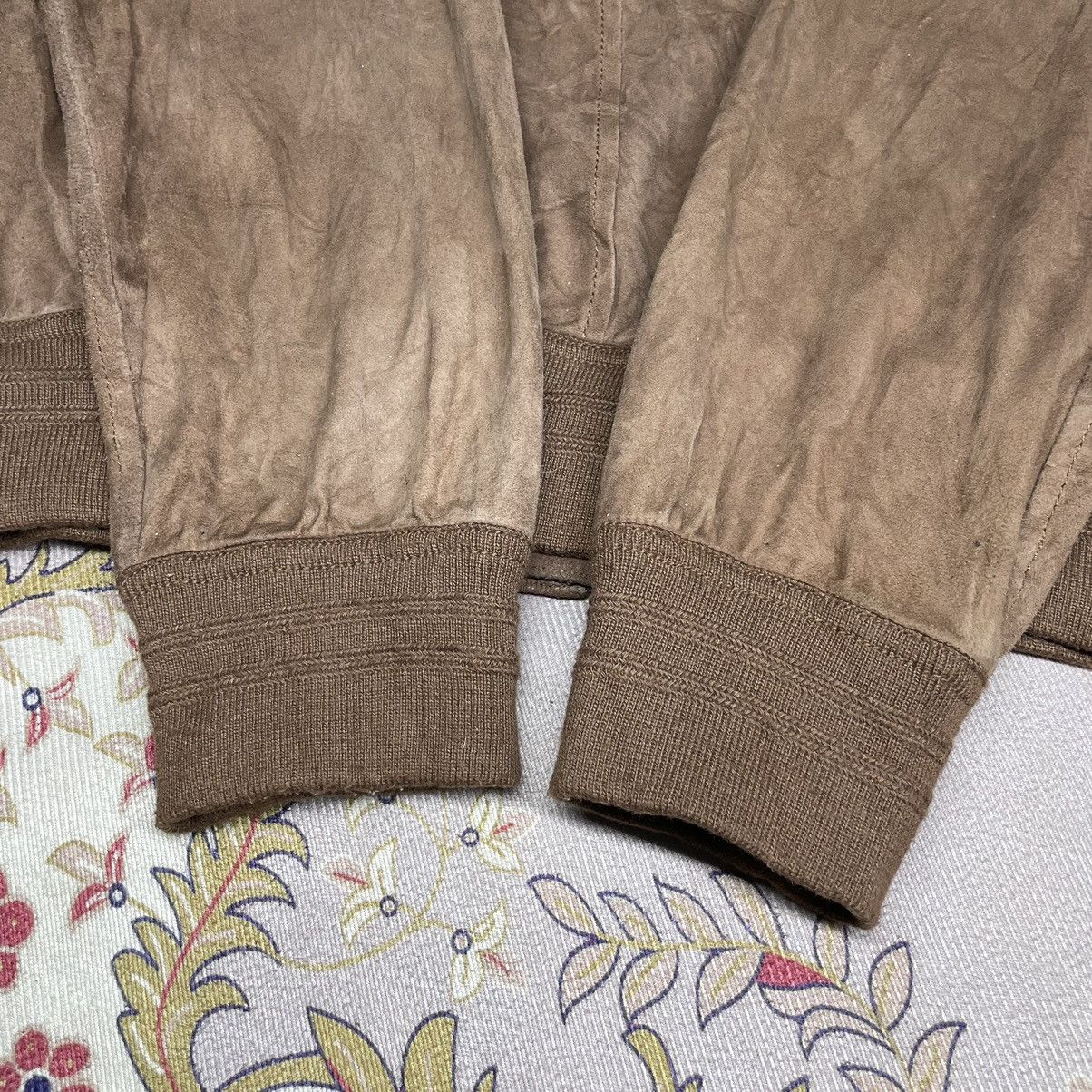 Valstar Valstar Valstarino Suede Leather Bomber Jackat Size US M / EU 48-50 / 2 - 16 Thumbnail