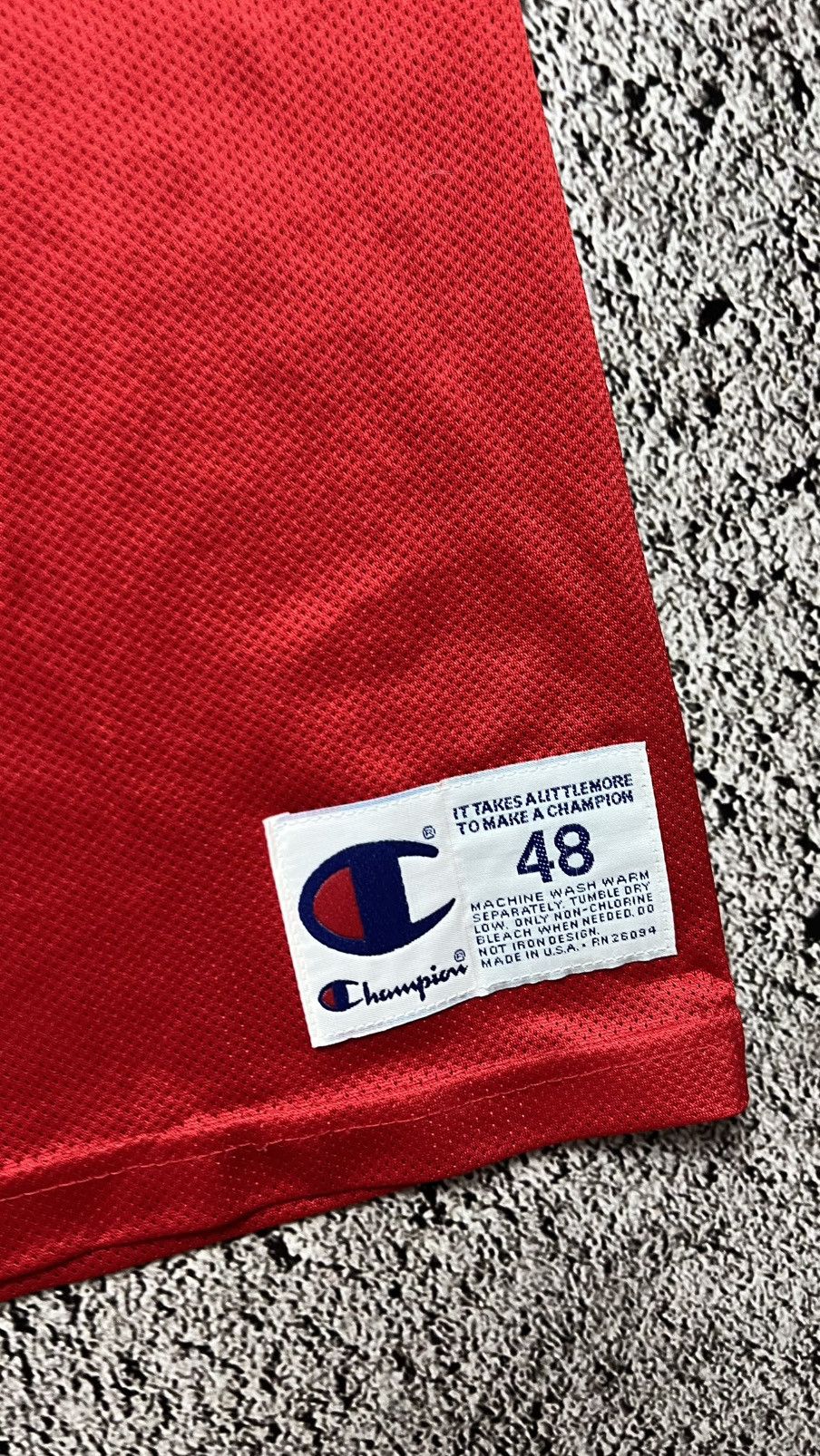 Champion VTG 90’s Chicago Bulls NBA Michael Jordan champion jersey Size US L / EU 52-54 / 3 - 5 Thumbnail