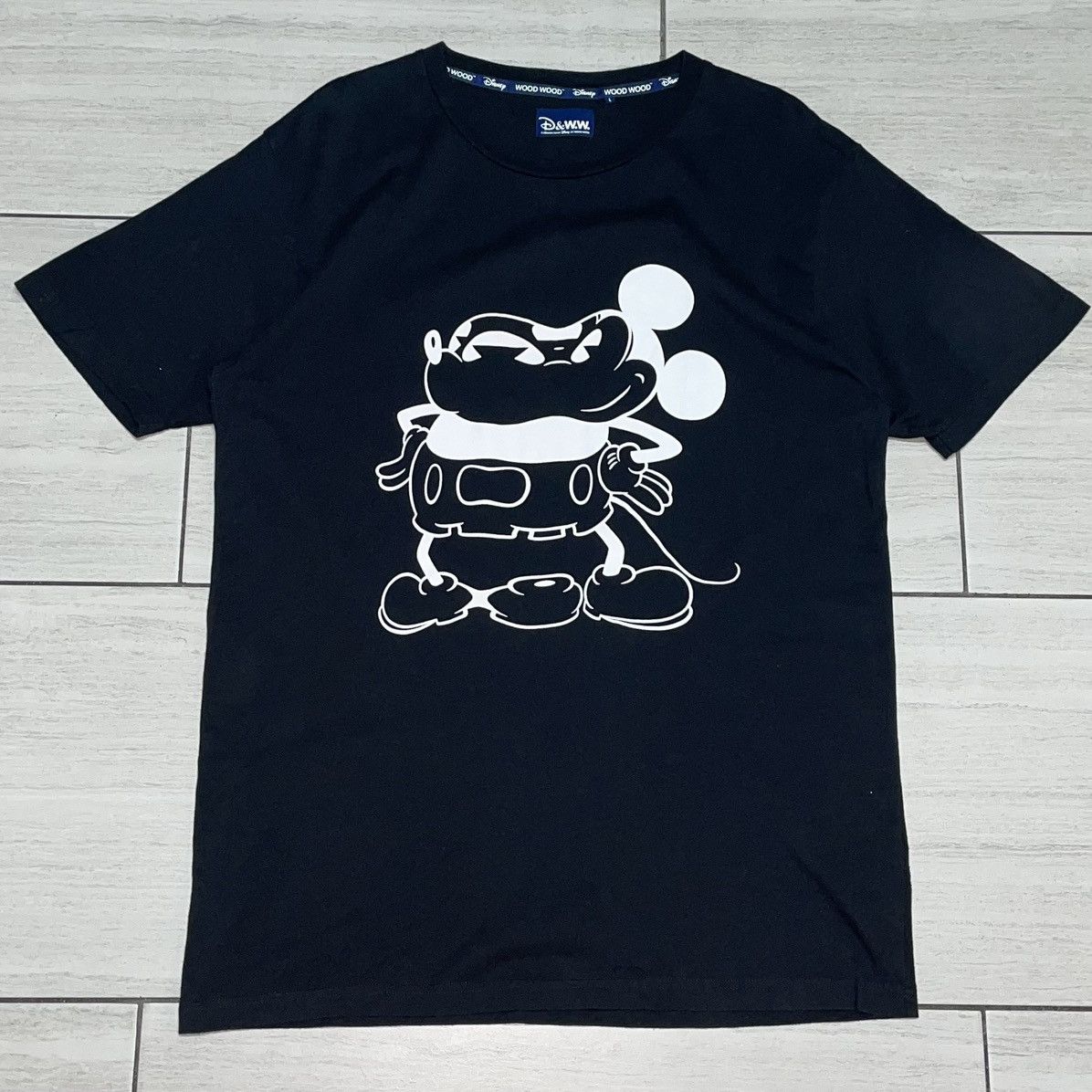 Disney × Mickey Mouse × Wood Wood Wood wood Mickey Mouse t-shirt Size US L / EU 52-54 / 3 - 1 Thumbnail
