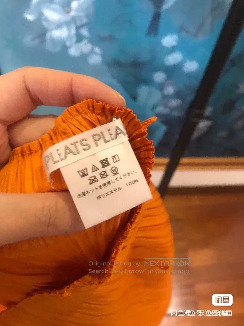 Issey Miyake Issey Miyake Bright Orange Skinny Pants Size 26" / US 2 / IT 38 - 5 Thumbnail