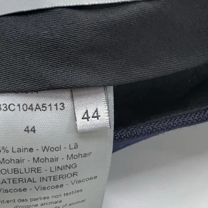 Dior Dior Navy Blue Straight Casual Pants 0079-2507 Size 41" - 5 Thumbnail